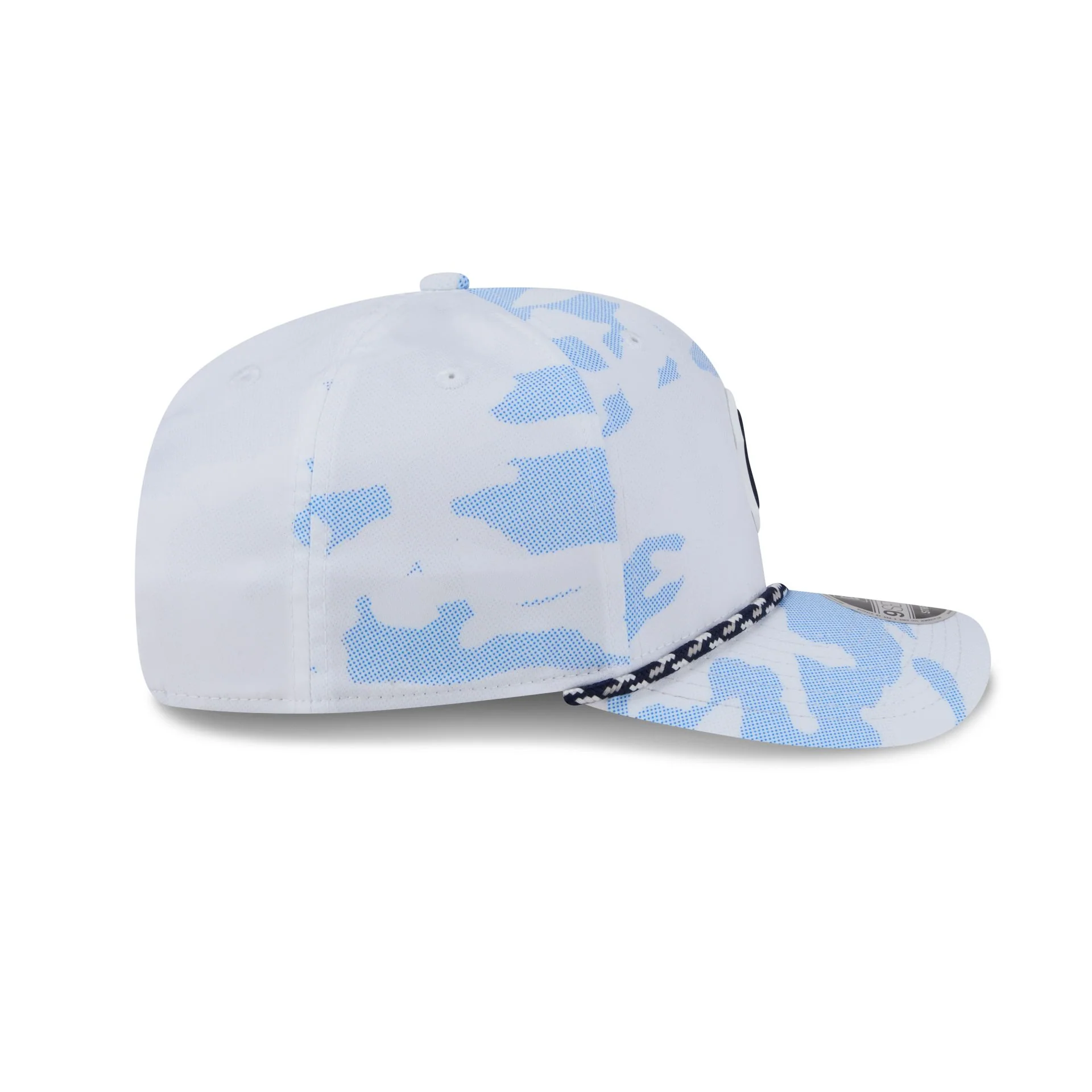 New York Yankees White Camo Performance Rope 9SEVENTY Stretch-Snap Hat - Image 5