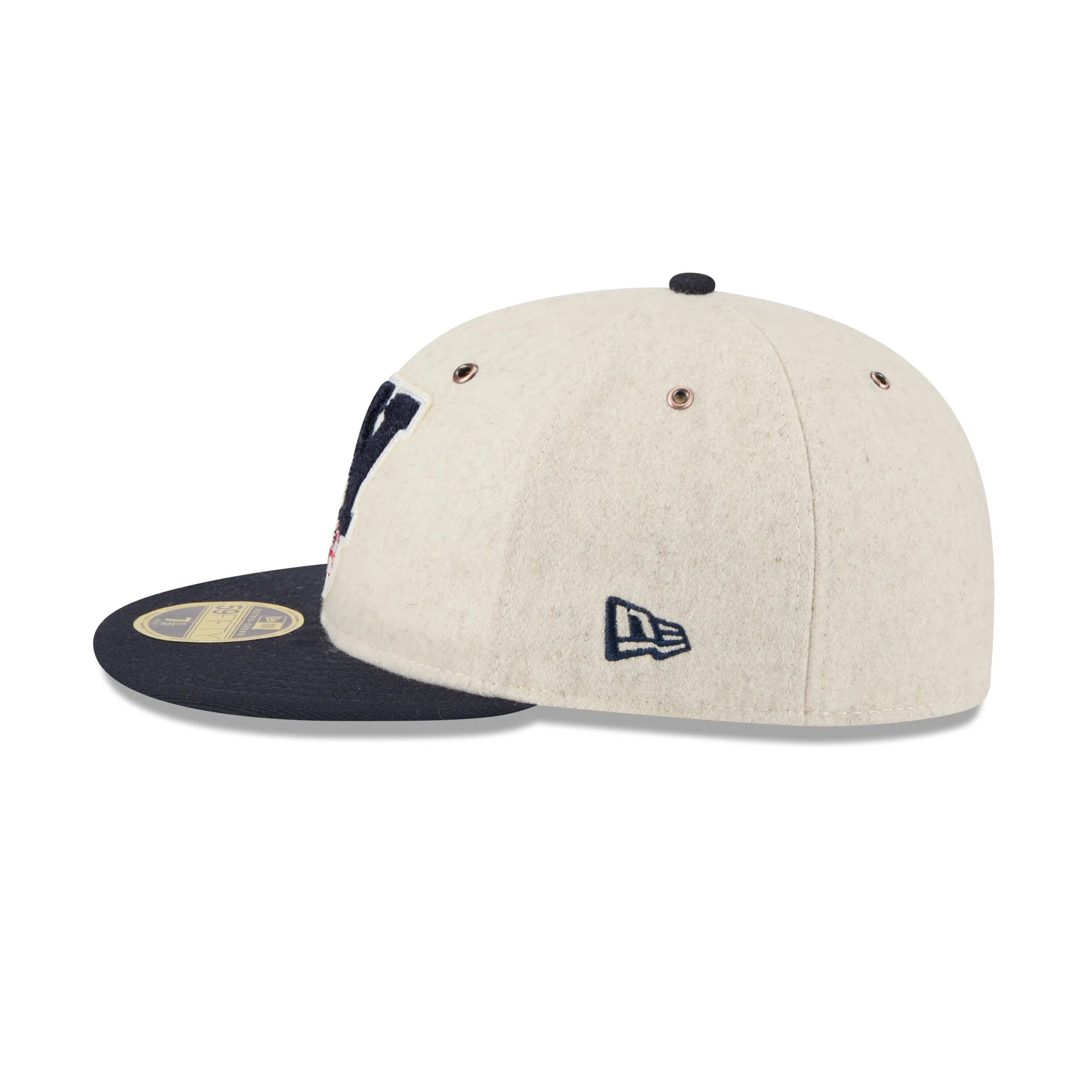 New York Yankees Wool Letterman Retro Crown 59FIFTY Fitted Hat - Image 4