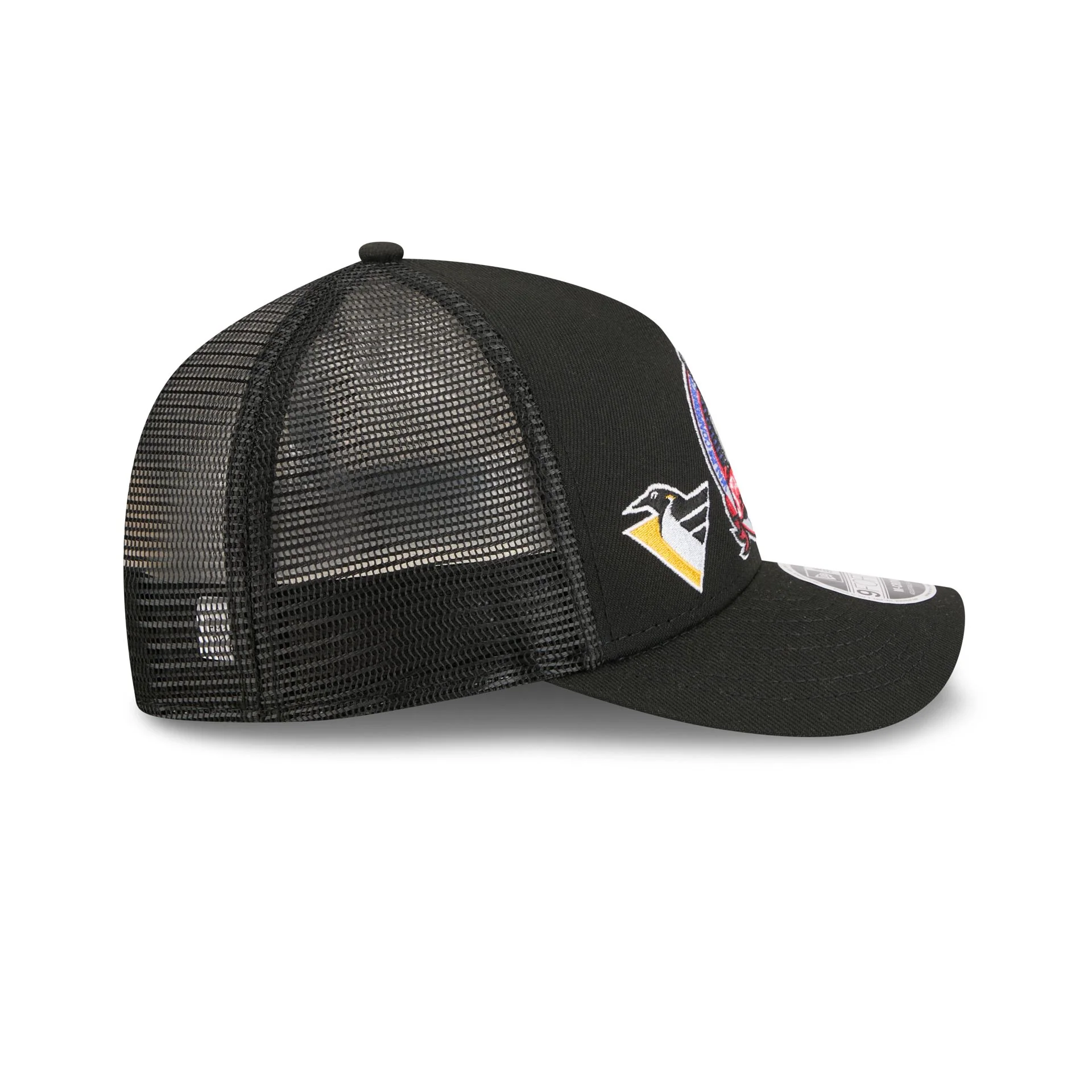 NHL 1992 Past Glory Matchup 9FORTY M-Crown A-Frame Trucker Hat - Image 5