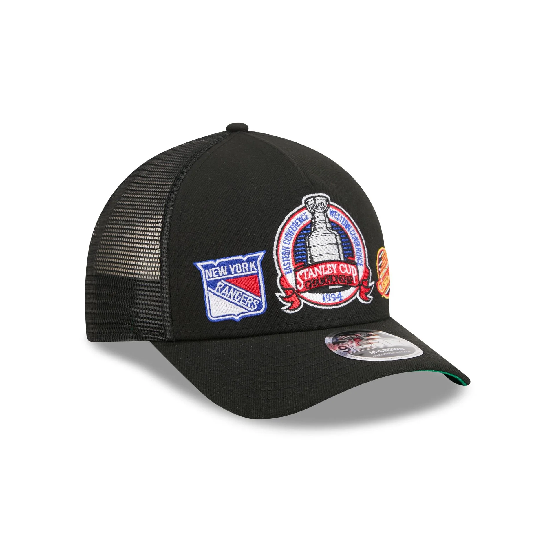 NHL 1994 Past Glory Matchup 9FORTY M-Crown A-Frame Trucker Hat - Image 3