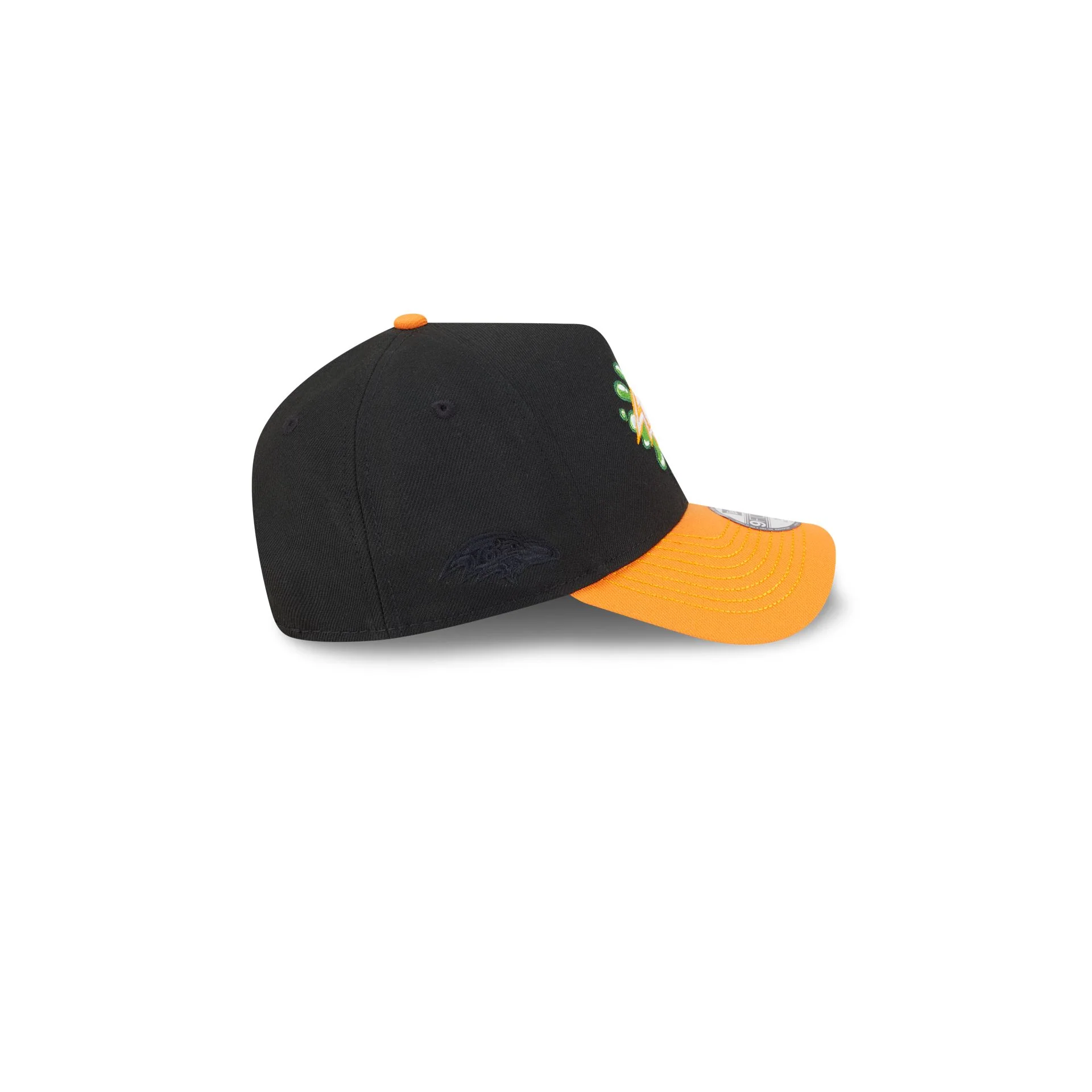 Nickelodeon Slime x Baltimore Ravens Kids 9FORTY A-Frame Snapback Hat - Image 5
