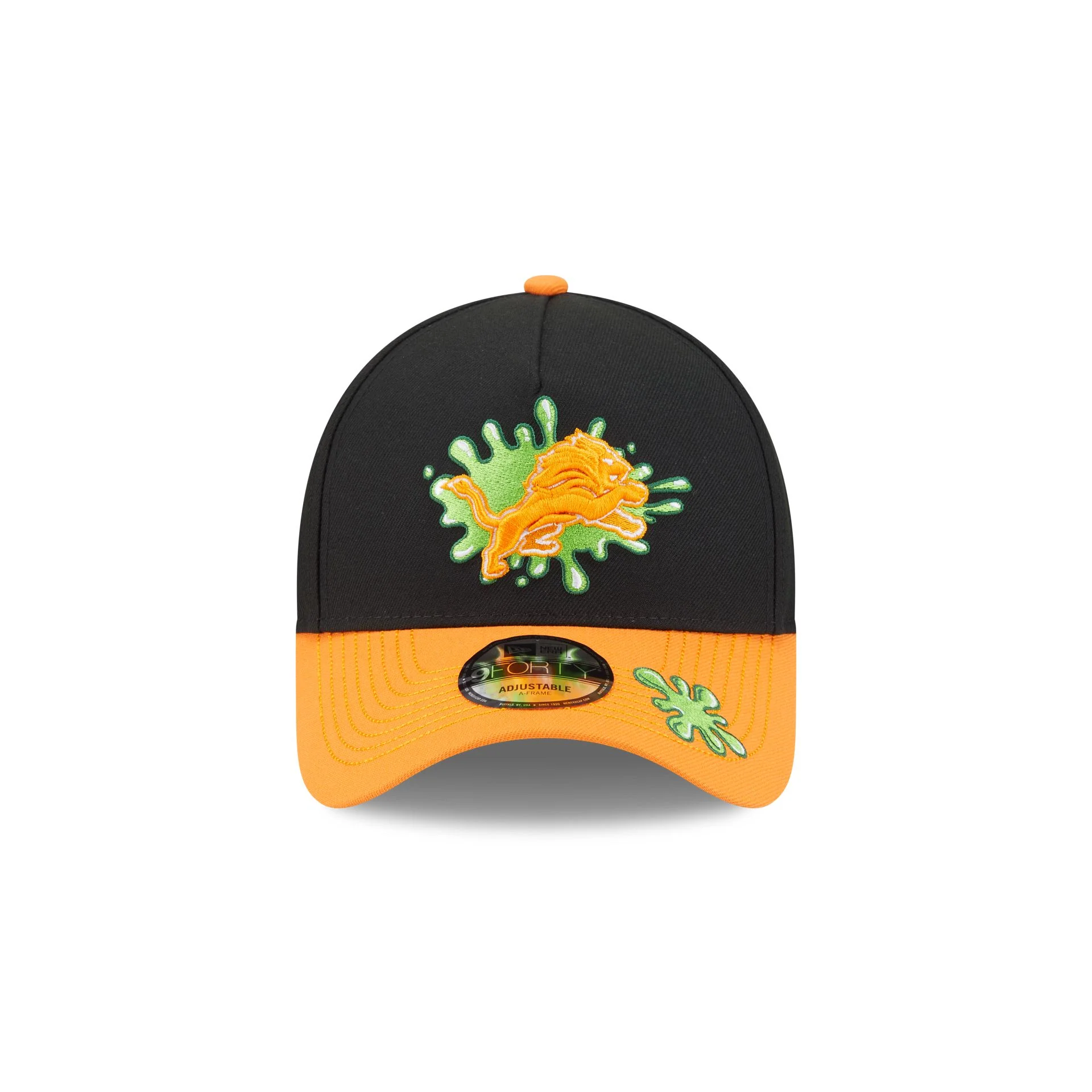 Nickelodeon Slime x Detroit Lions 9FORTY A-Frame Snapback Hat - Image 2