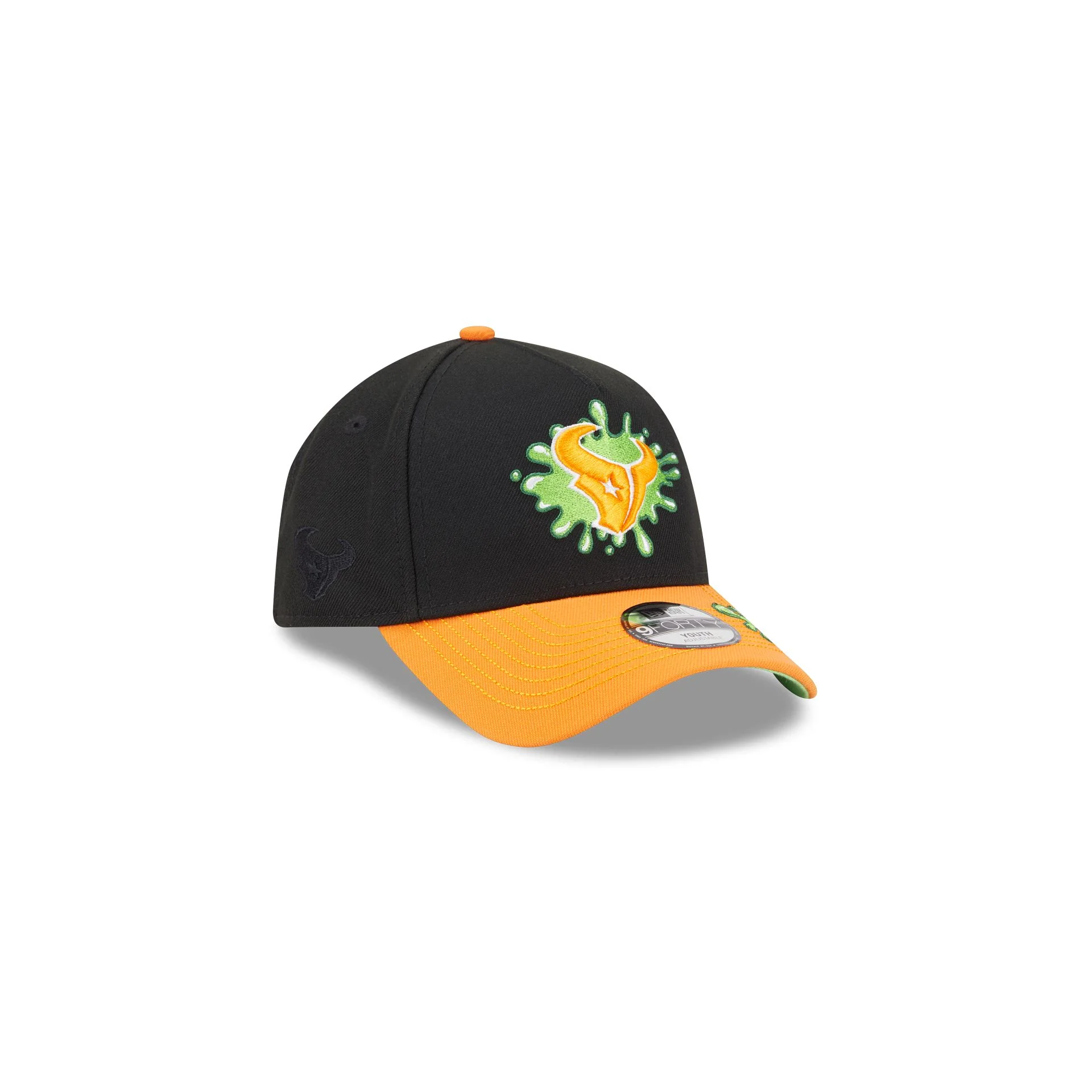 Nickelodeon Slime x Houston Texans Kids 9FORTY A-Frame Snapback Hat - Image 3