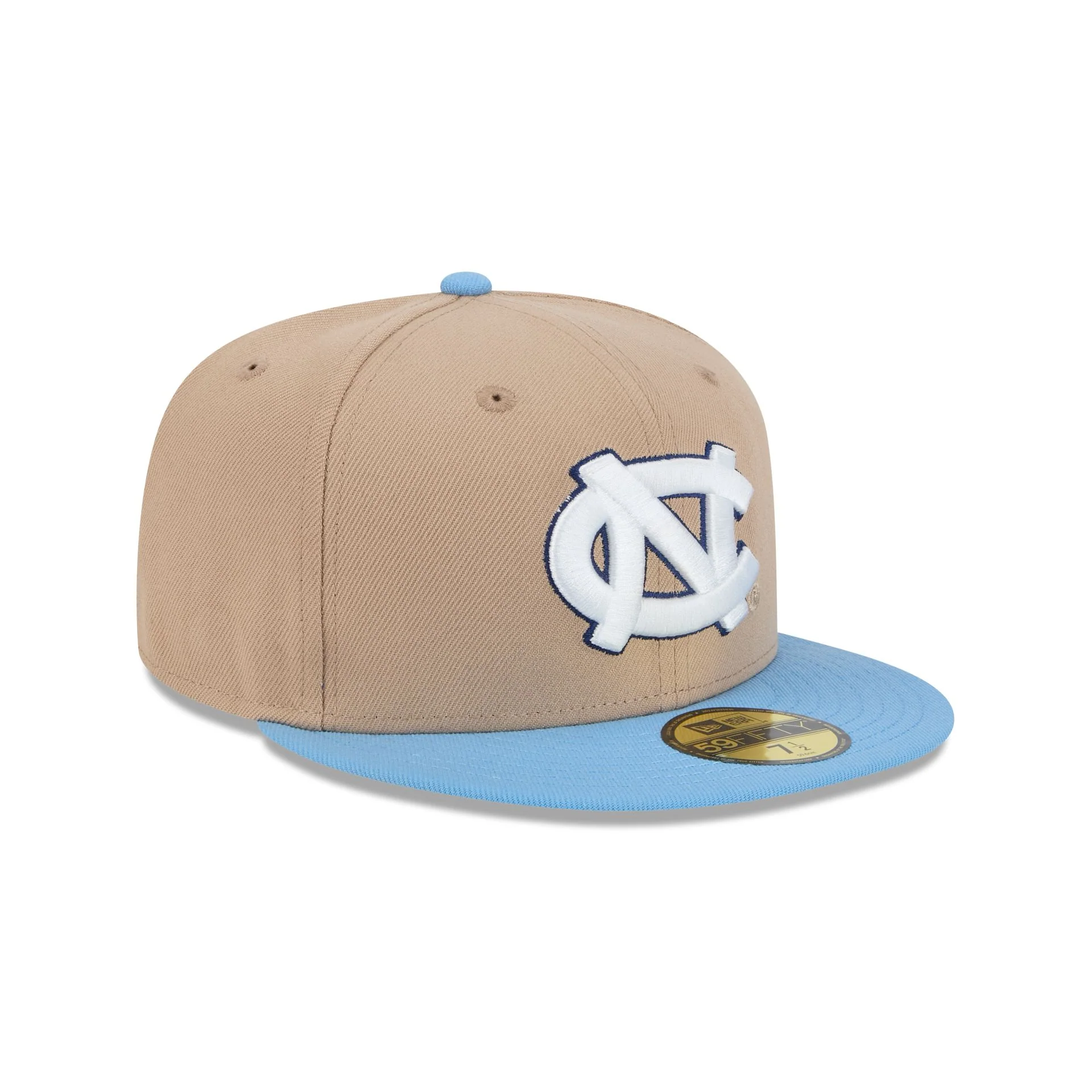 North Carolina Tar Heels Camel 59FIFTY Fitted Hat - Image 3
