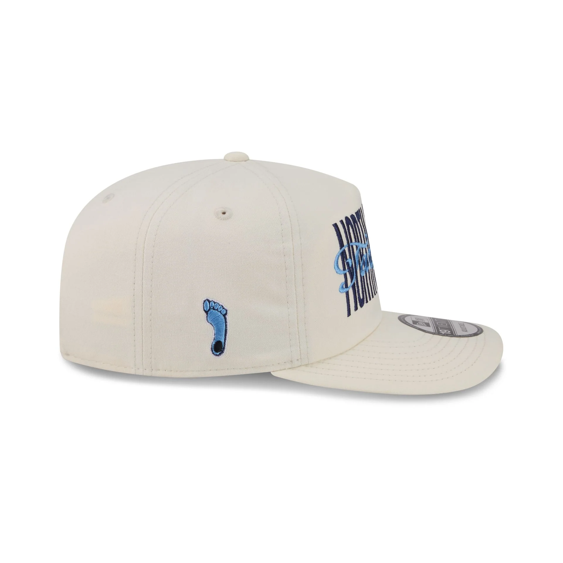 North Carolina Tar Heels Collegiate Script Ivory 19TWENTY Snapback Hat - Image 4