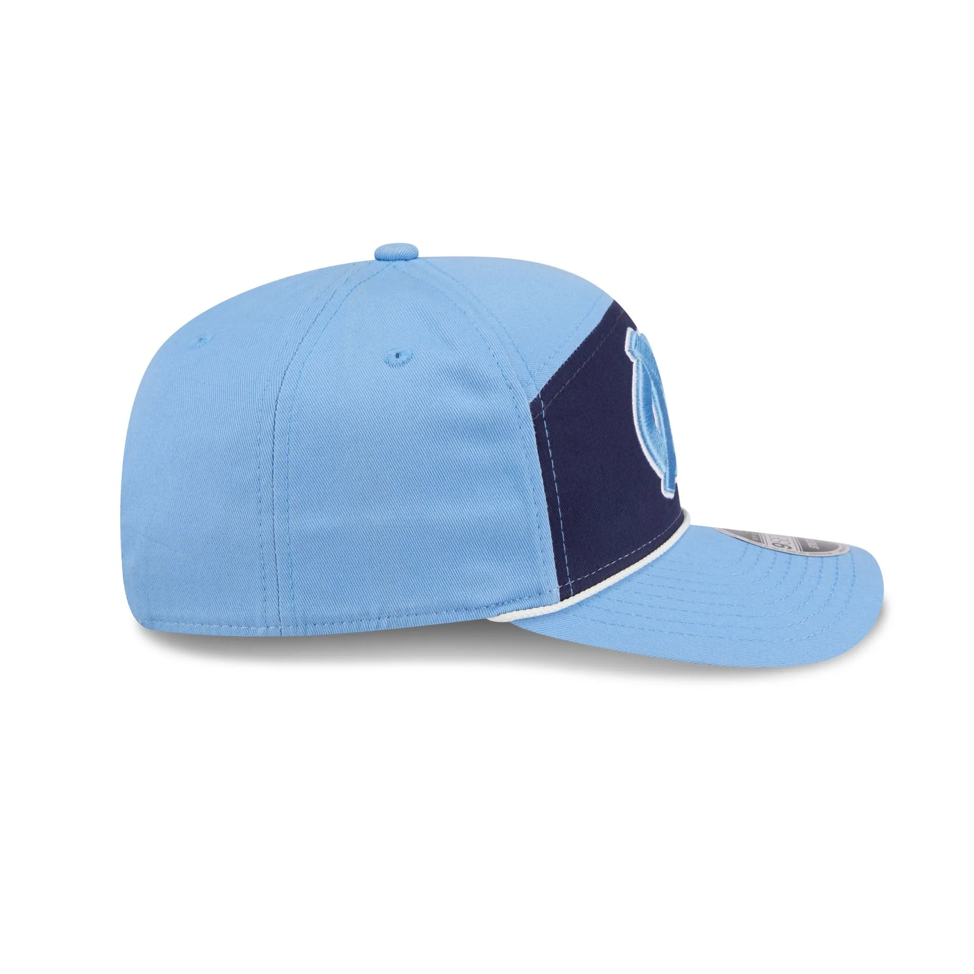 North Carolina Tar Heels Split Panel 9SEVENTY Stretch-Snap Hat - Image 5