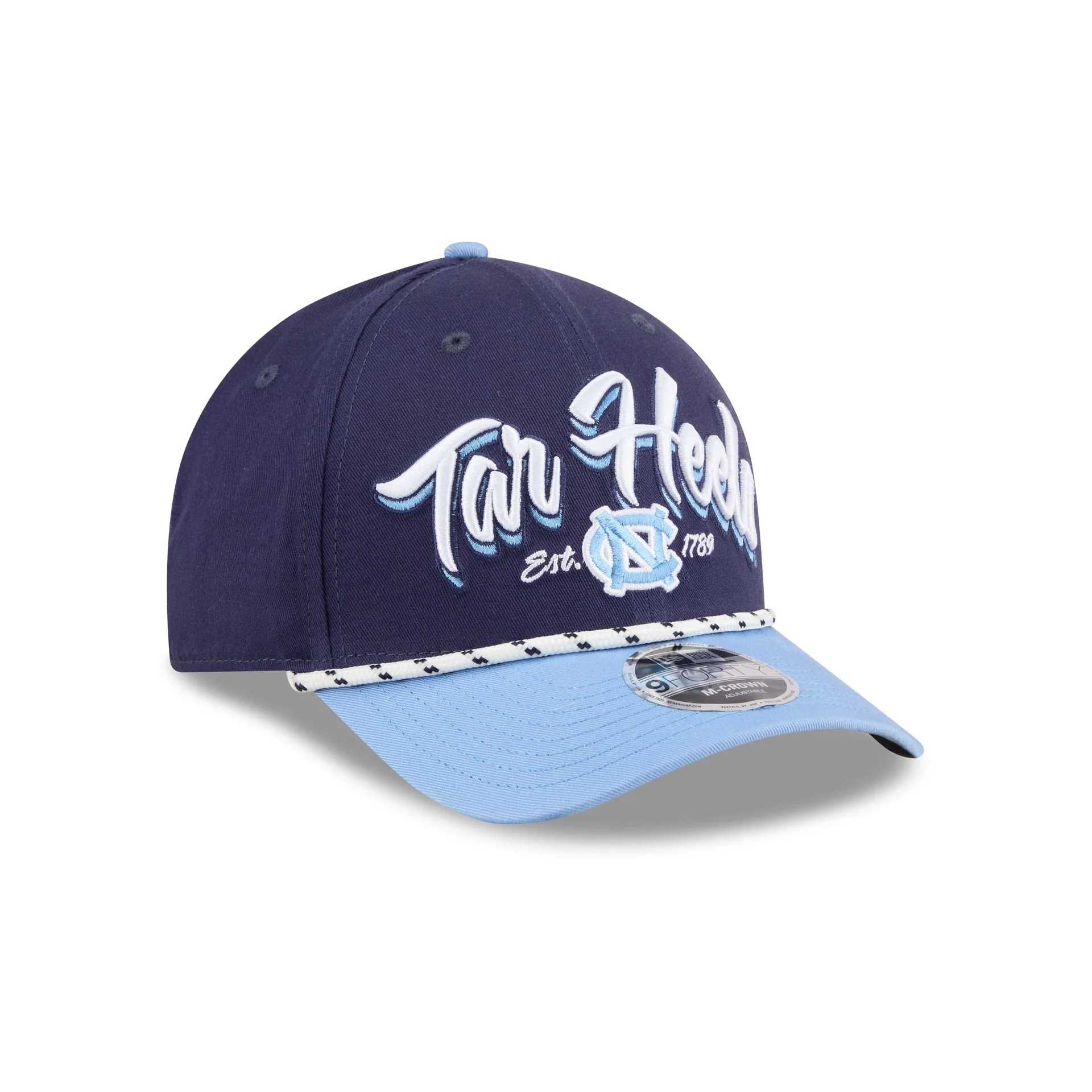 North Carolina Tar Heels Team Loyal 9FORTY M-Crown Snapback Hat - Image 3