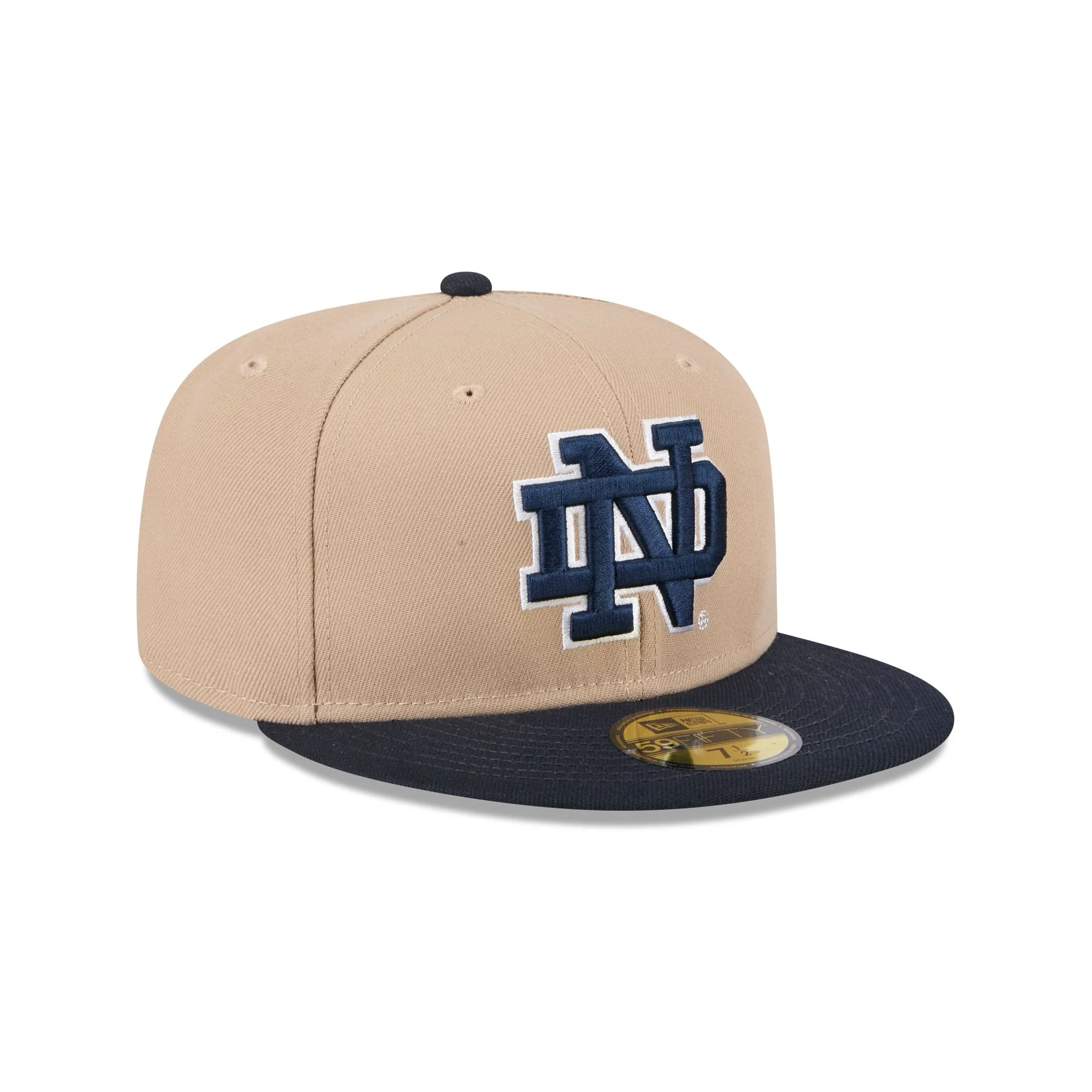 Notre Dame Fighting Irish Camel 59FIFTY Fitted Hat - Image 3