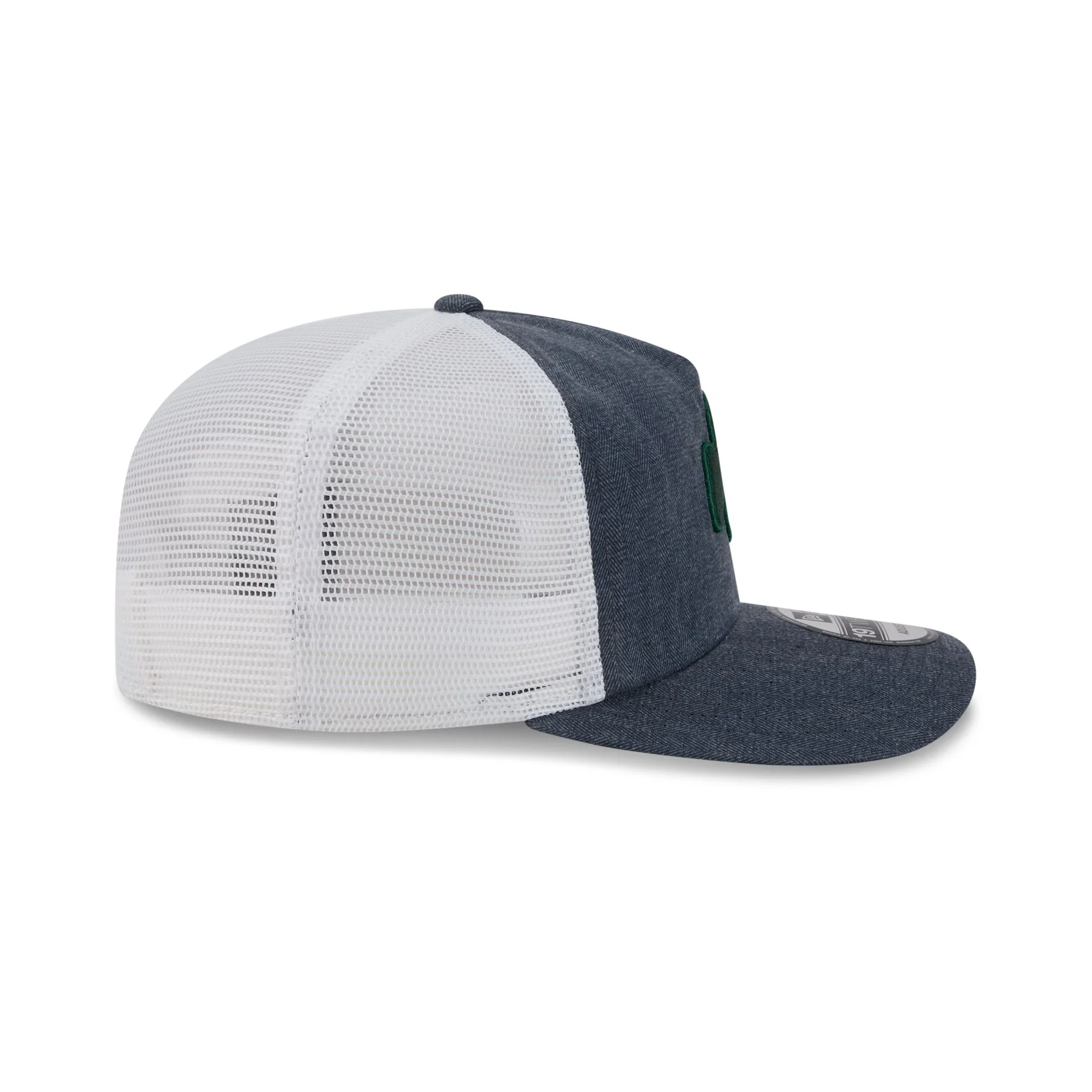 Notre Dame Fighting Irish Herringbone Team Colors 19TWENTY Trucker Hat - Image 5
