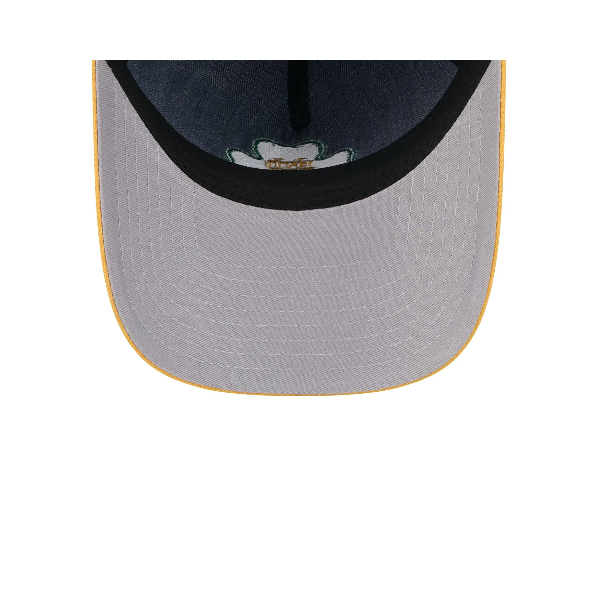 Notre Dame Fighting Irish Herringbone Team Colors 9FORTY A-Frame Adjustable Hat - Image 7