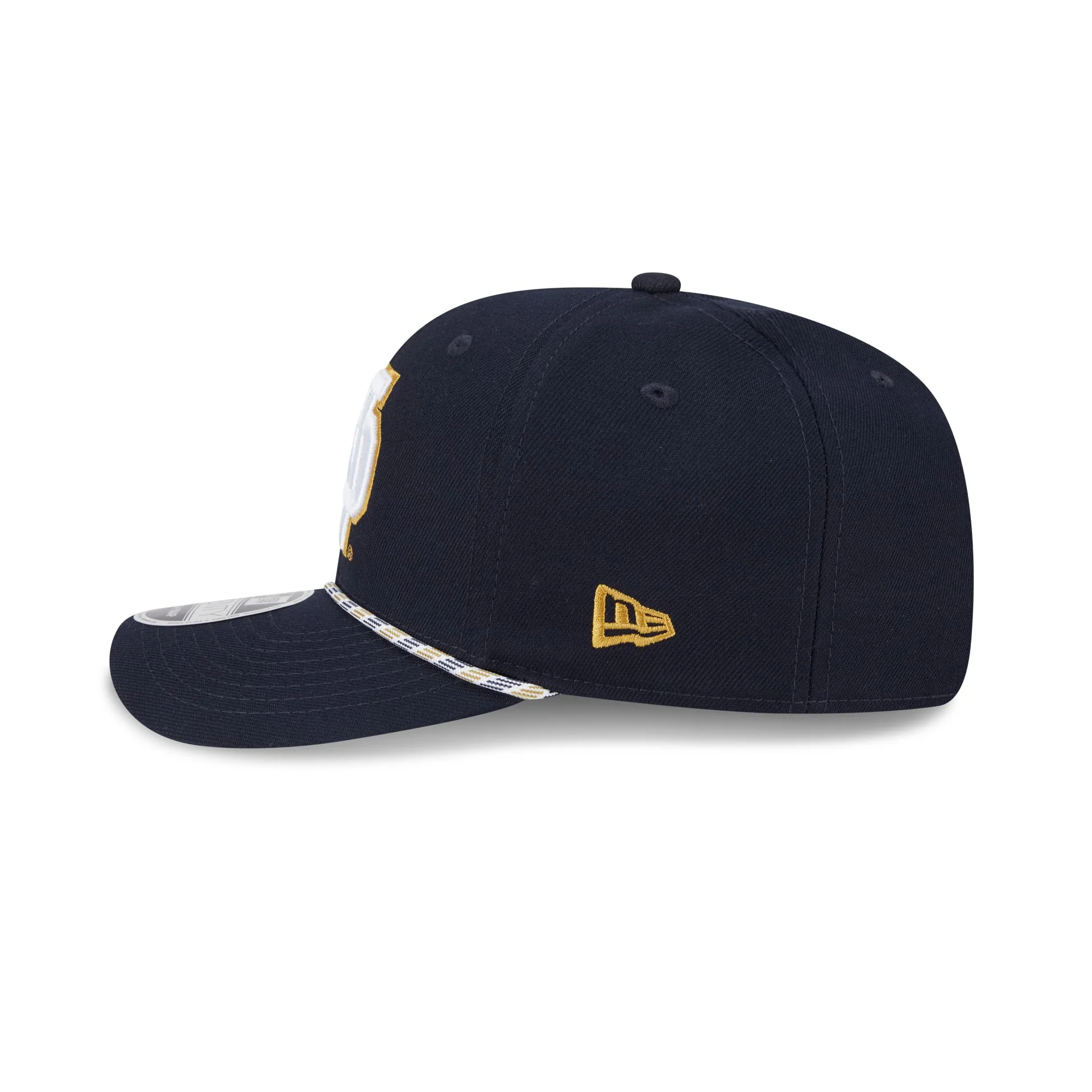 Notre Dame Fighting Irish Multicolor Rope 9SEVENTY Stretch-Snap Hat - Image 4