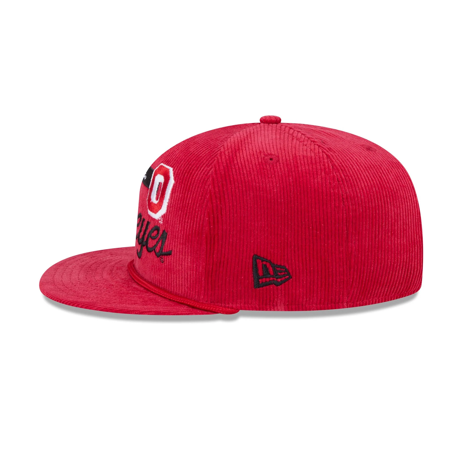Ohio State Buckeyes College Vault Corduroy Rope 9FIFTY Snapback Hat - Image 4