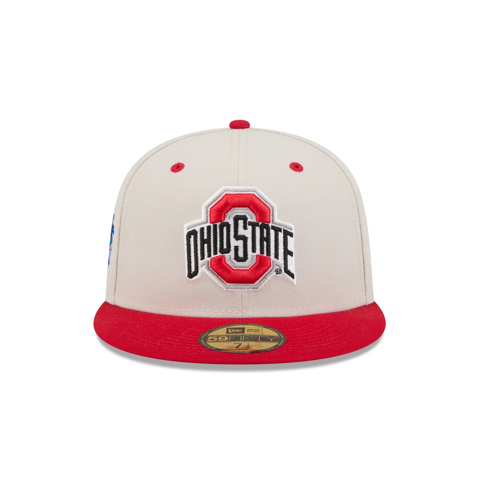 Ohio State Buckeyes Collegiate Two-Tone Chrome 59FIFTY Fitted Hat - Image 2