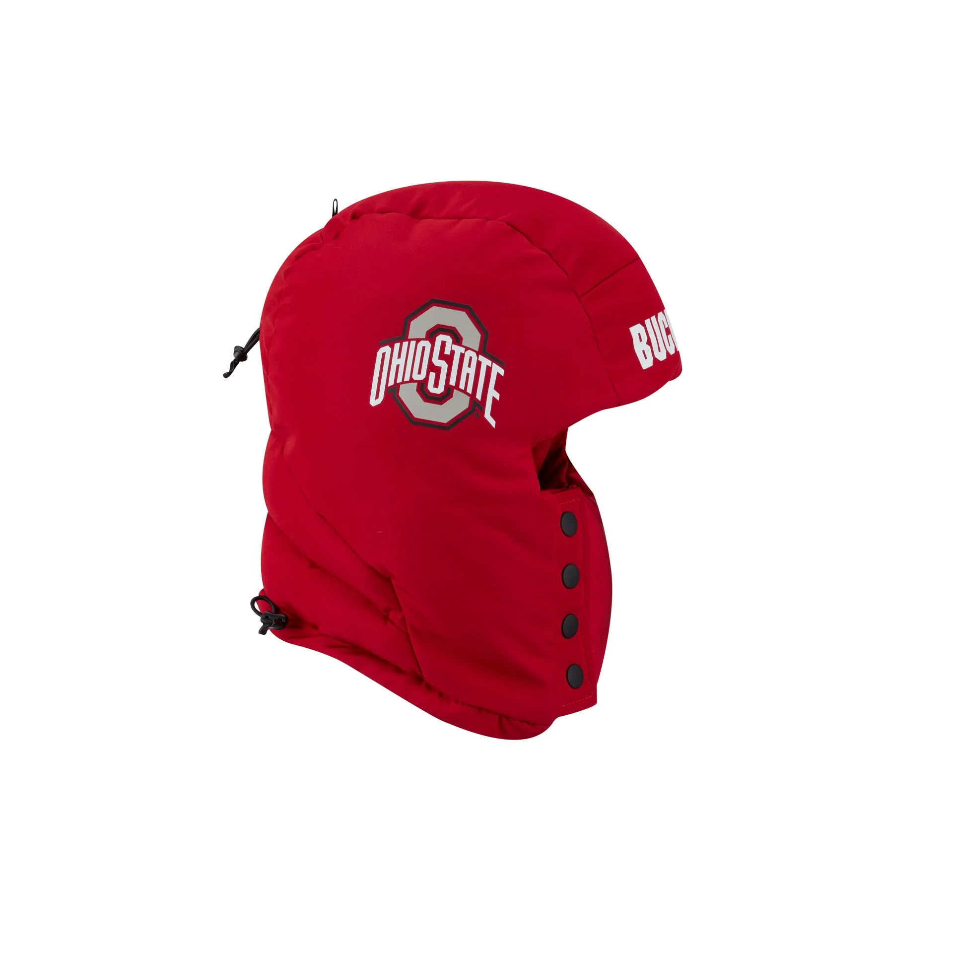 Ohio State Buckeyes Helmet Puffer Hood - Image 5