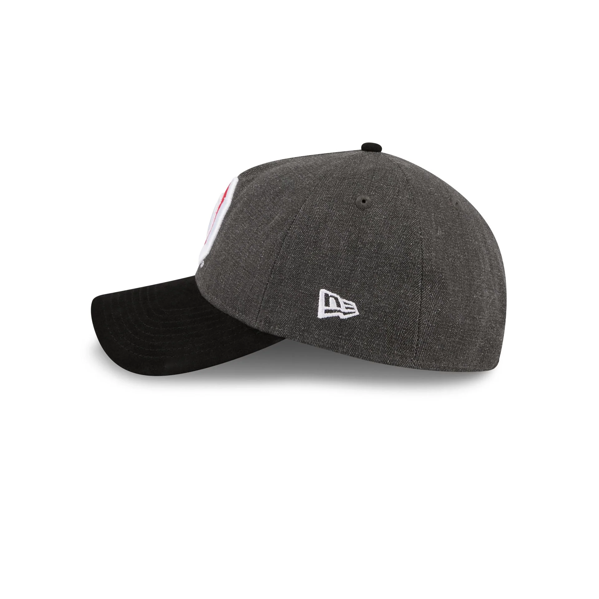 Ohio State Buckeyes Herringbone Team Colors 9TWENTY A-Frame Adjustable Hat - Image 4