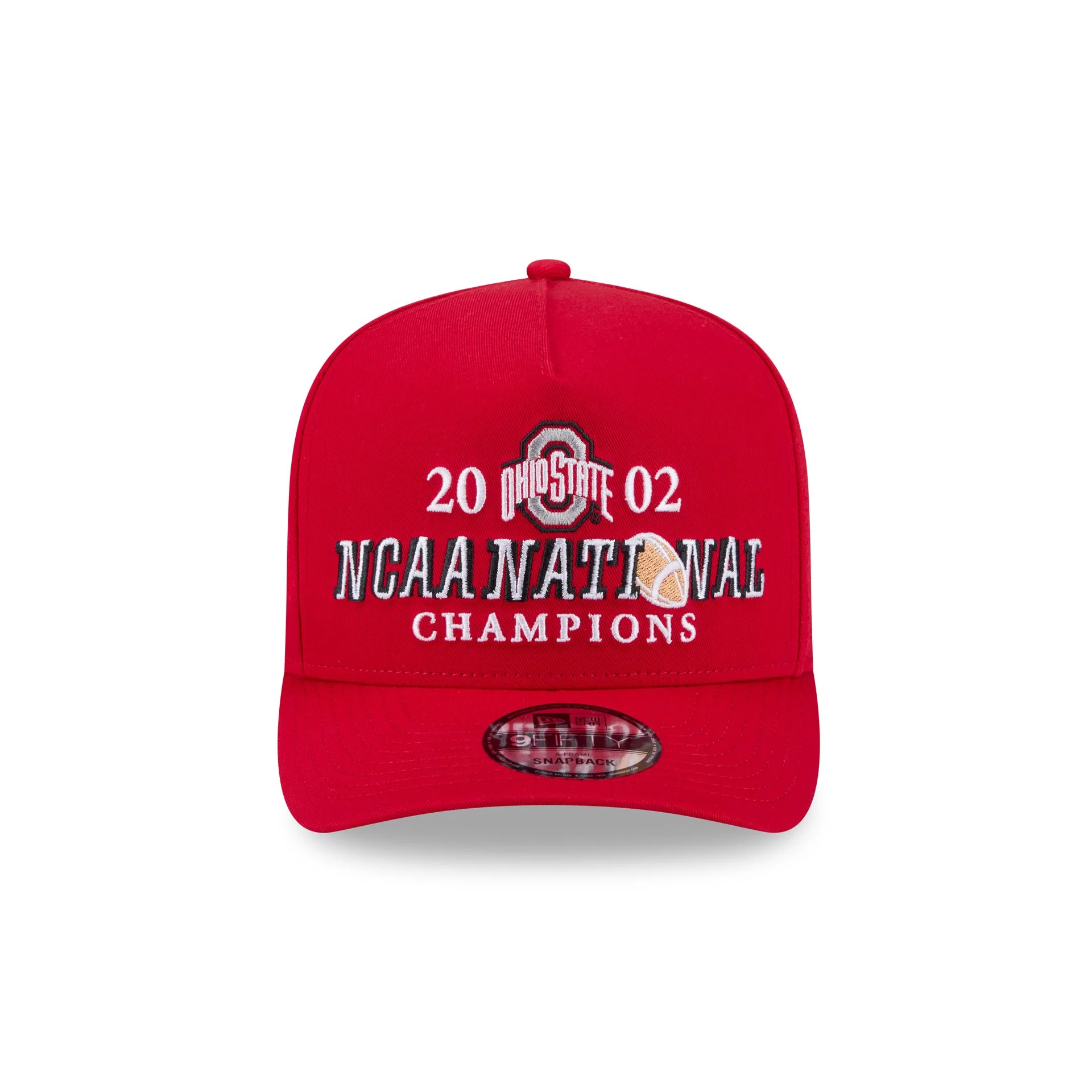 Ohio State Buckeyes Historic Win 9FIFTY A-Frame Snapback Hat - Image 2