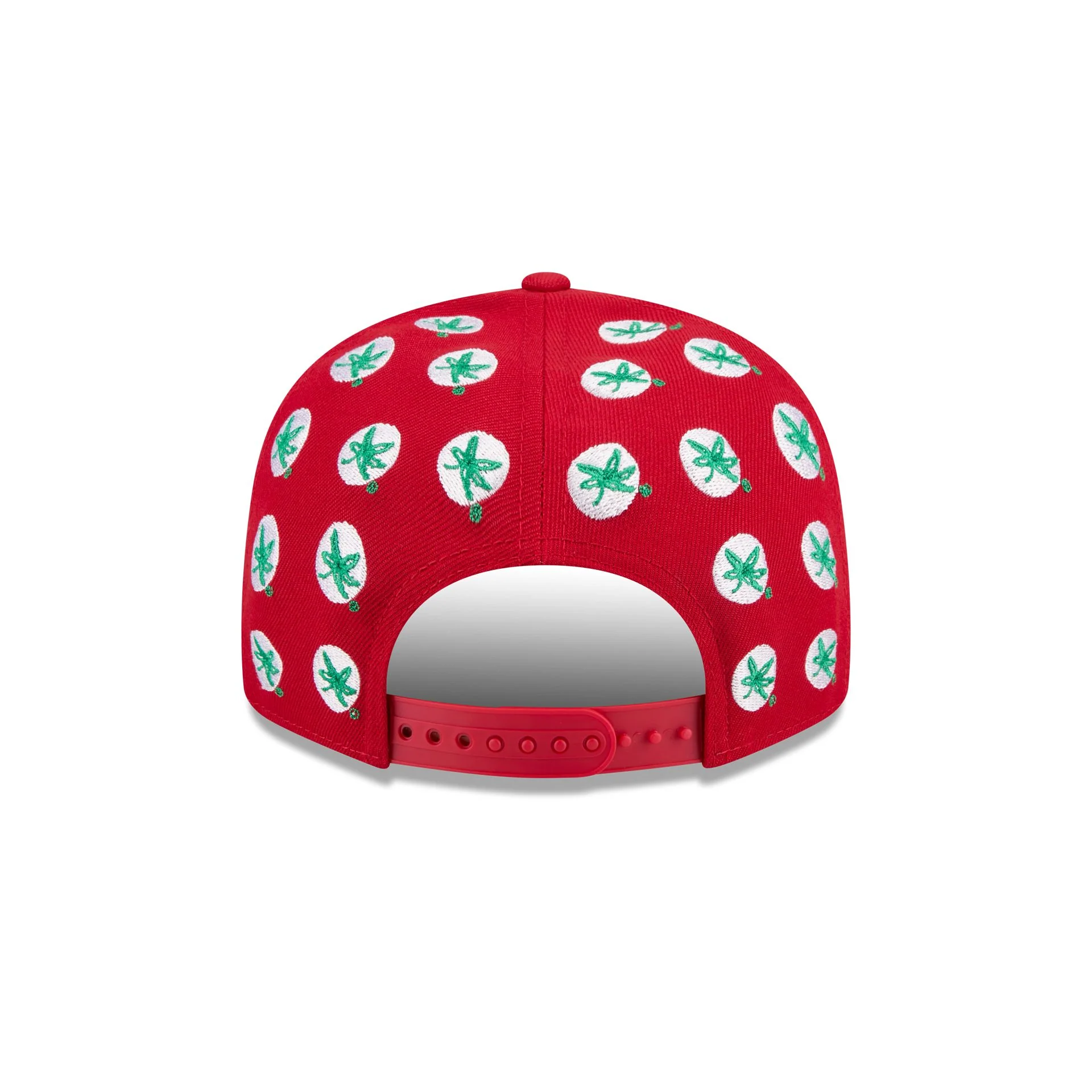 Ohio State Buckeyes Sticker Helmet 9FIFTY Snapback Hat - Image 6