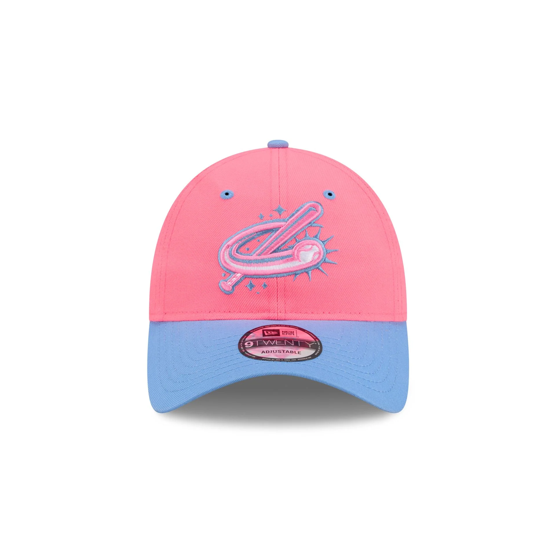 Oklahoma City Comets Theme Night Pink 9TWENTY Adjustable Hat - Image 2