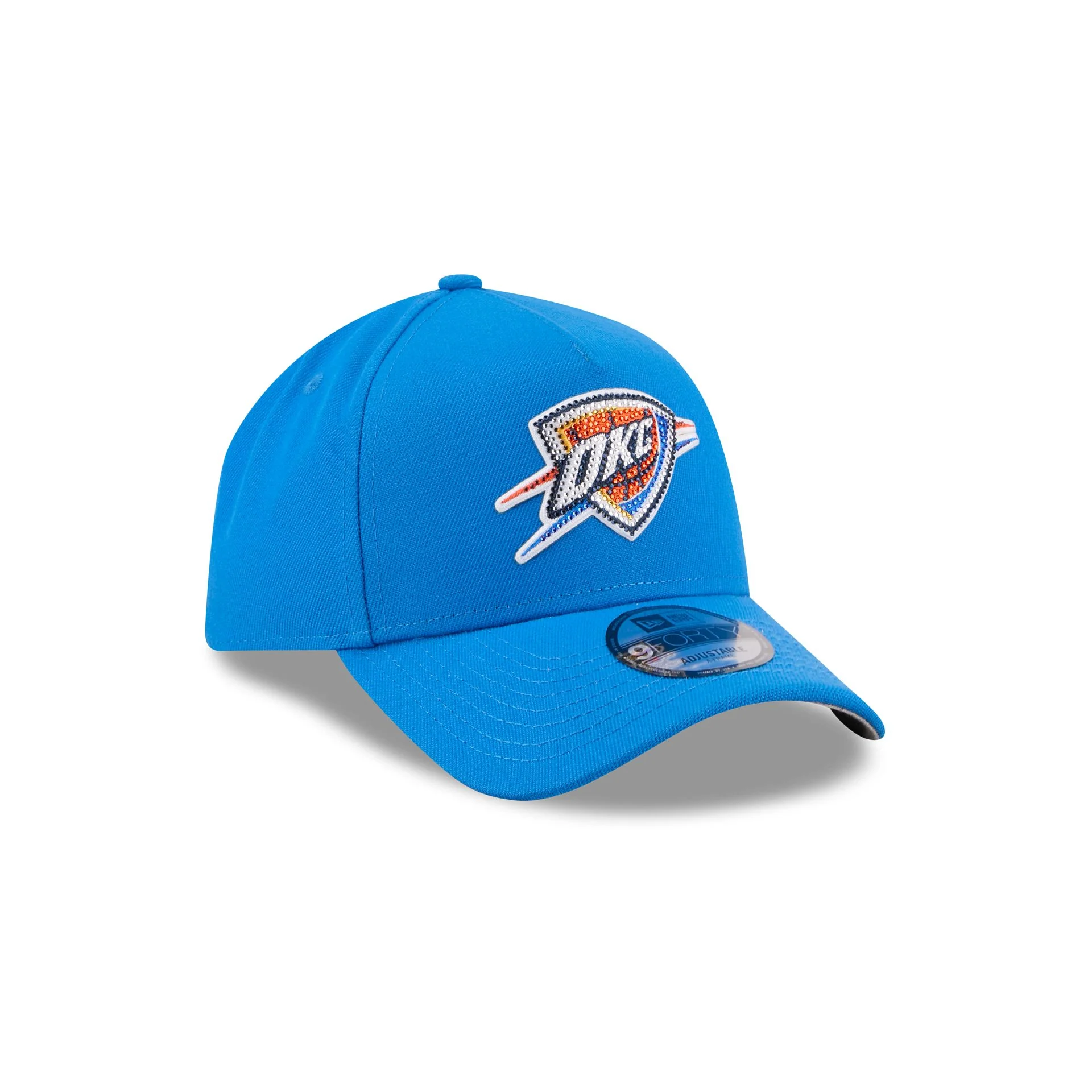 Oklahoma City Thunder 2026 Draft 9FORTY A-Frame Snapback Hat - Image 3