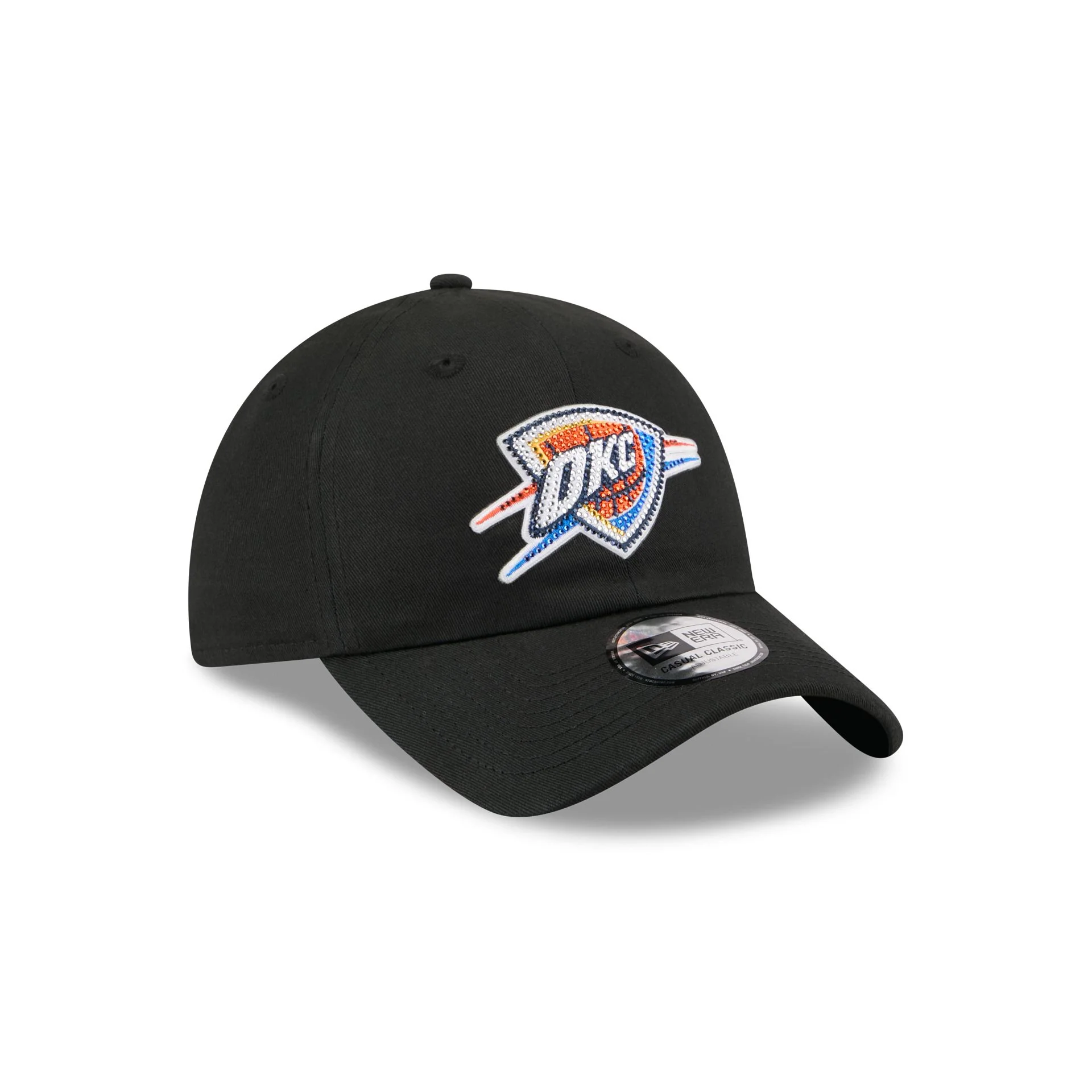 Oklahoma City Thunder 2026 Draft Black Casual Classic Adjustable Hat - Image 3