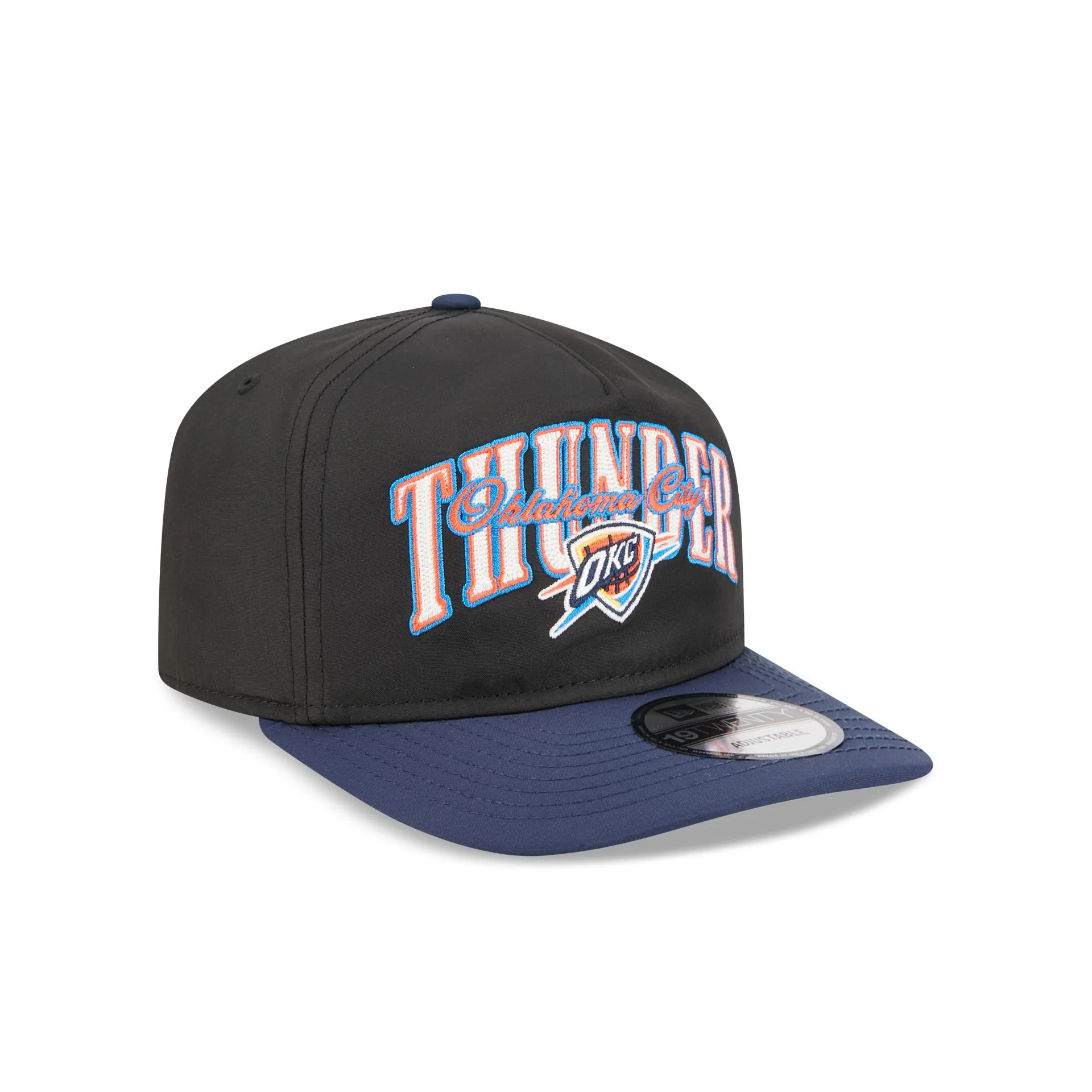 Oklahoma City Thunder Dual Logo 19TWENTY Adjustable Hat - Image 3