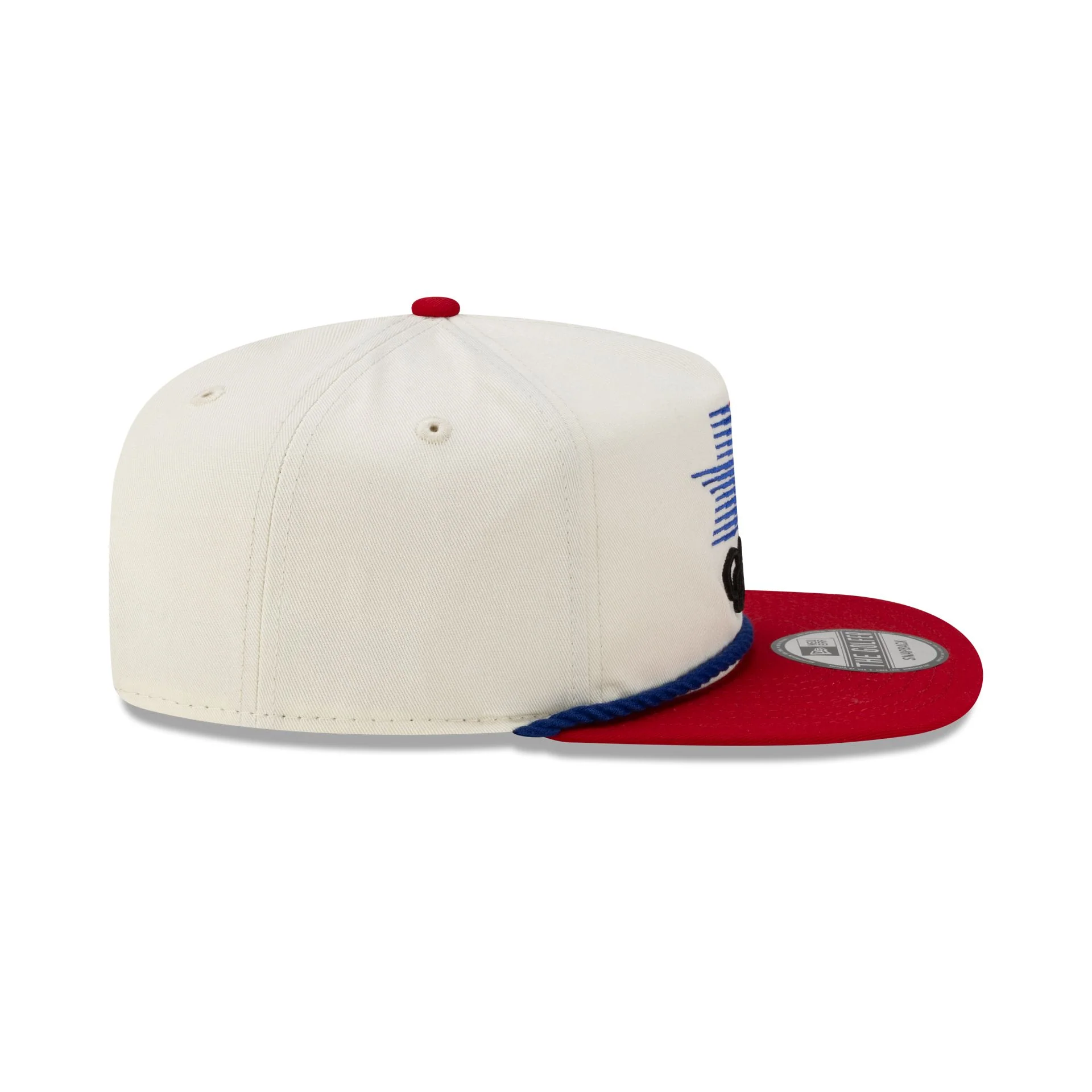 Olympic Heritage Los Angeles 1984 Olympic Games Stars Chrome White Red Golfer Hat - Image 5