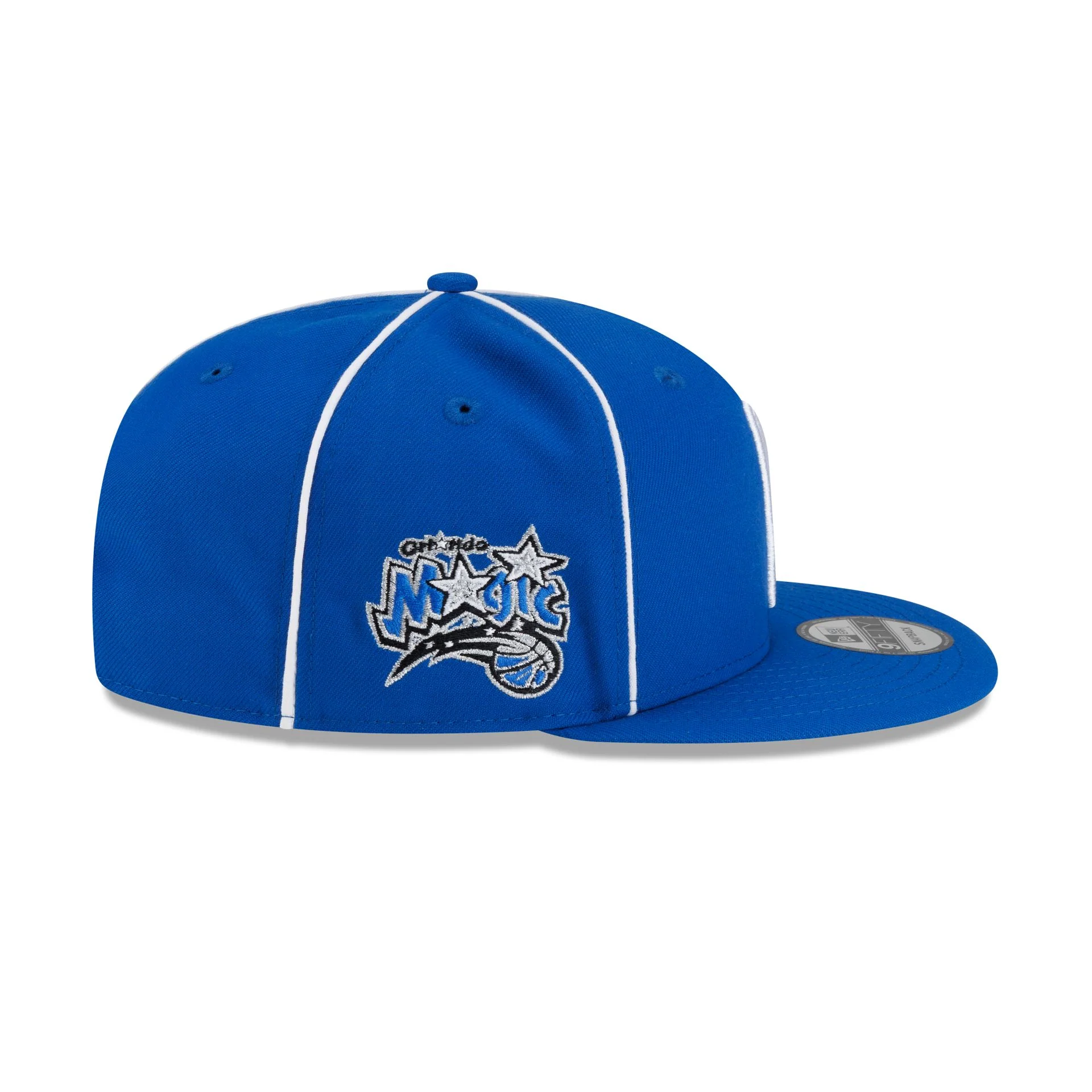 Orlando Magic Hardwood Classics 2000s Piping 9FIFTY Snapback Hat - Image 4