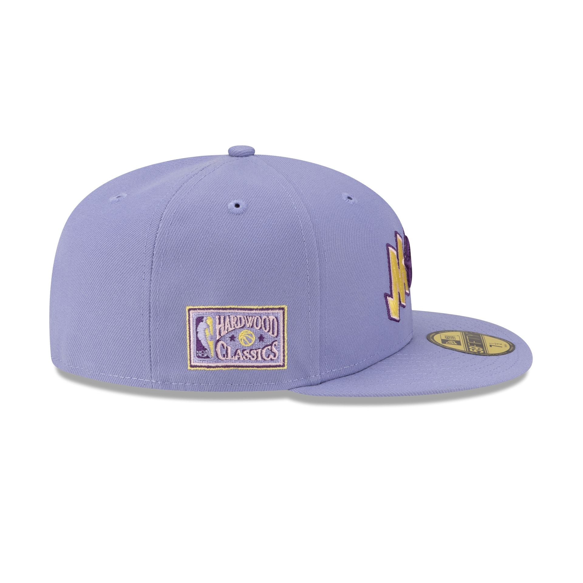 Orlando Magic Hardwood Classics Lavender Pack 59FIFTY Fitted Hat - Image 4