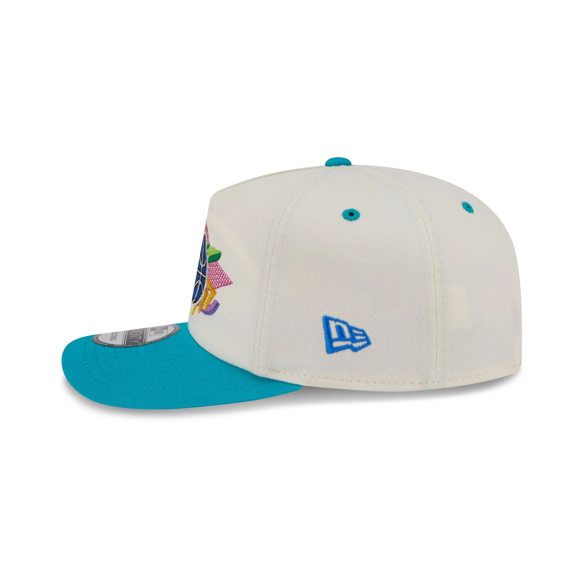 Orlando Magic Hardwood Classics Retro Chrome 19TWENTY Adjustable Hat - Image 4