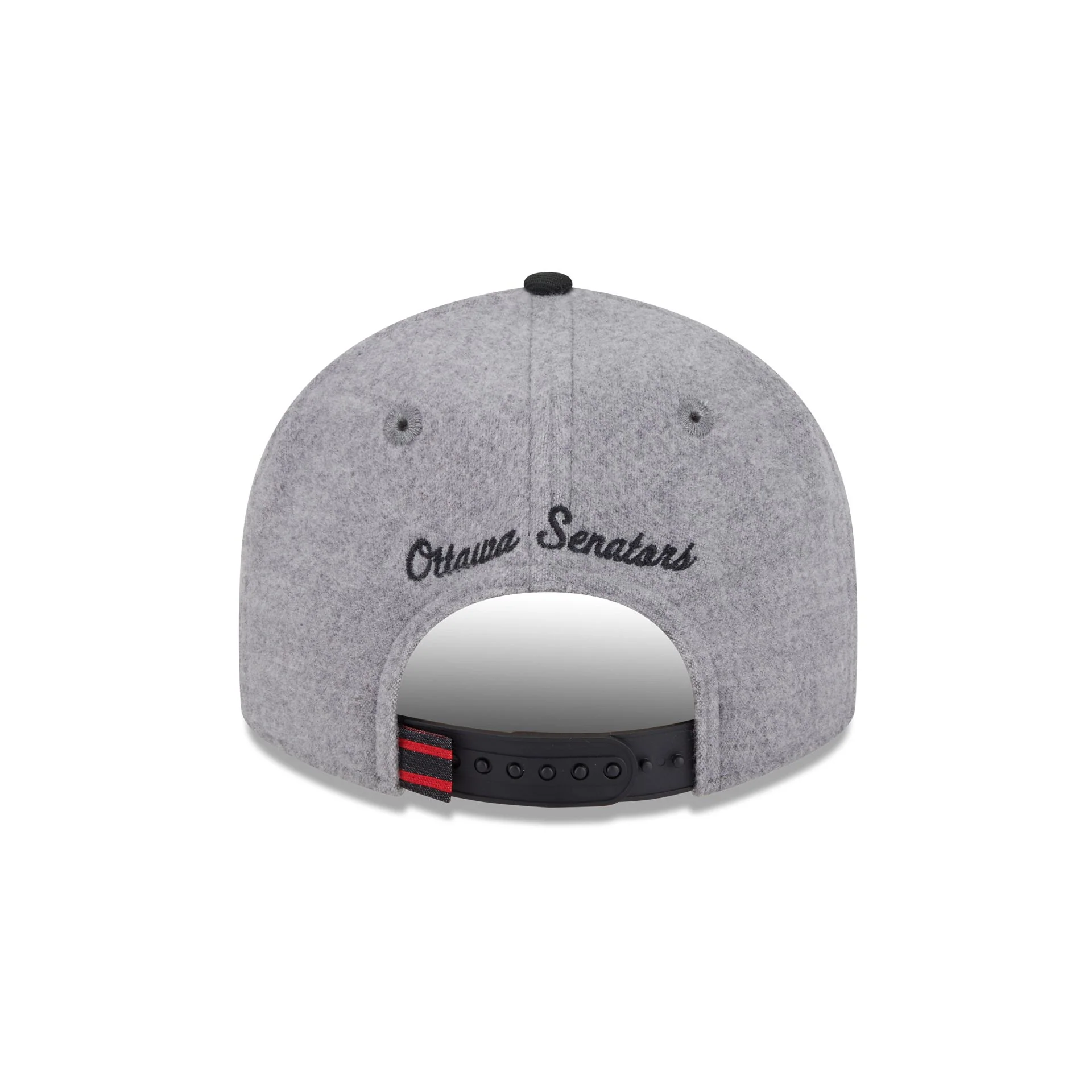 Ottawa Senators Heather Gray Wool Low Profile 9FIFTY Snapback Hat - Image 6