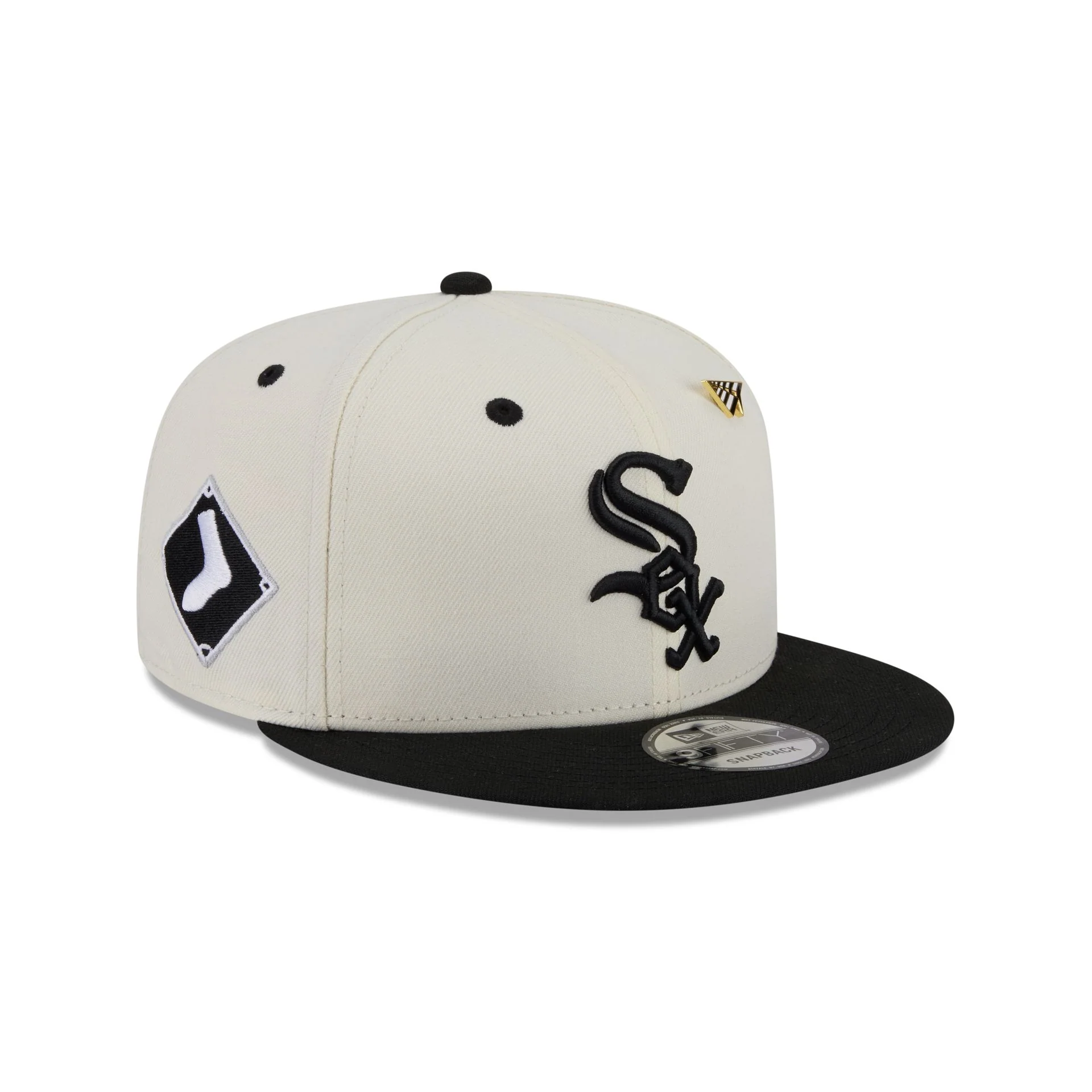 Paper Planes x Chicago White Sox Chrome White 9FIFTY Snapback Hat - Image 3