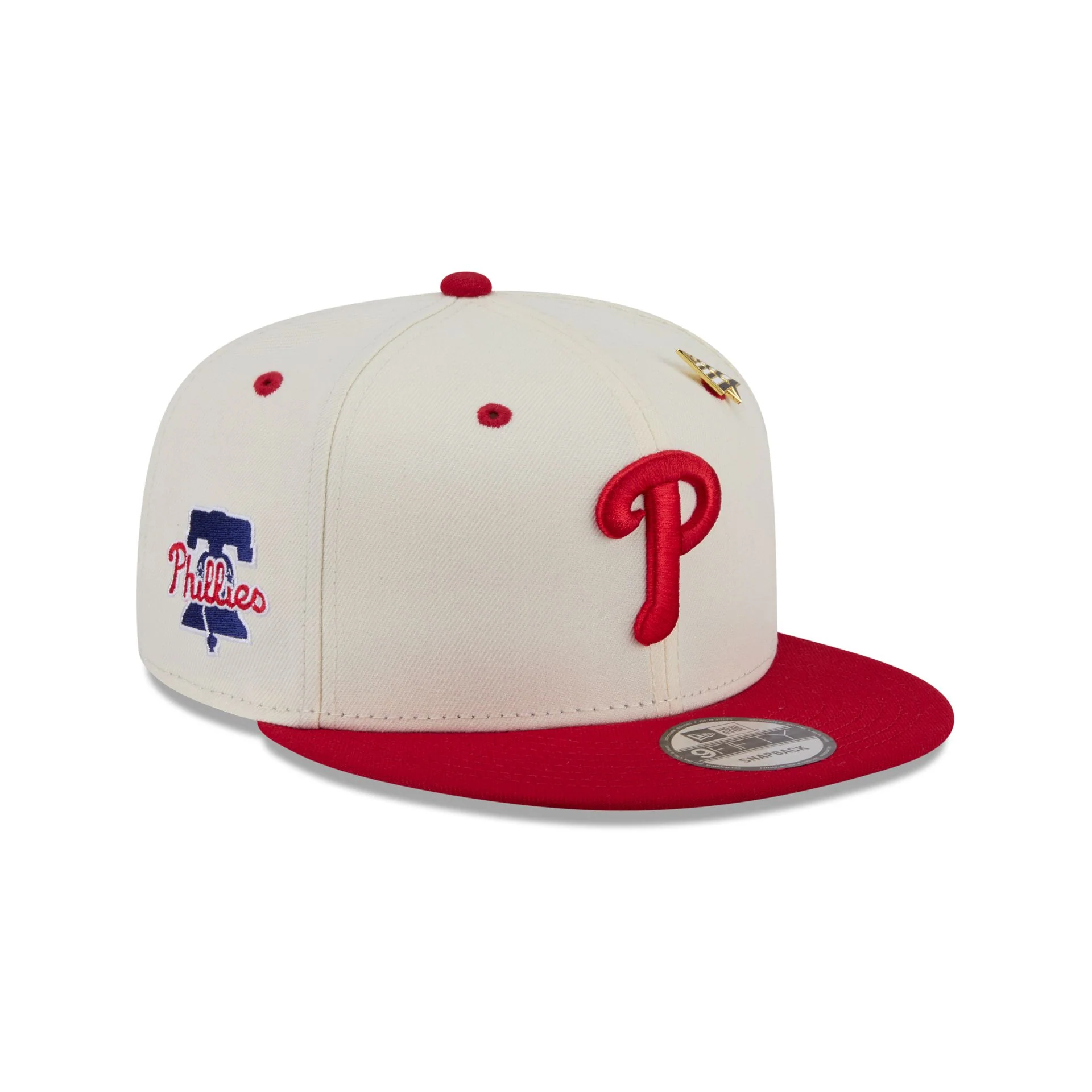 Paper Planes x Philadelphia Phillies Chrome White 9FIFTY Snapback Hat - Image 3