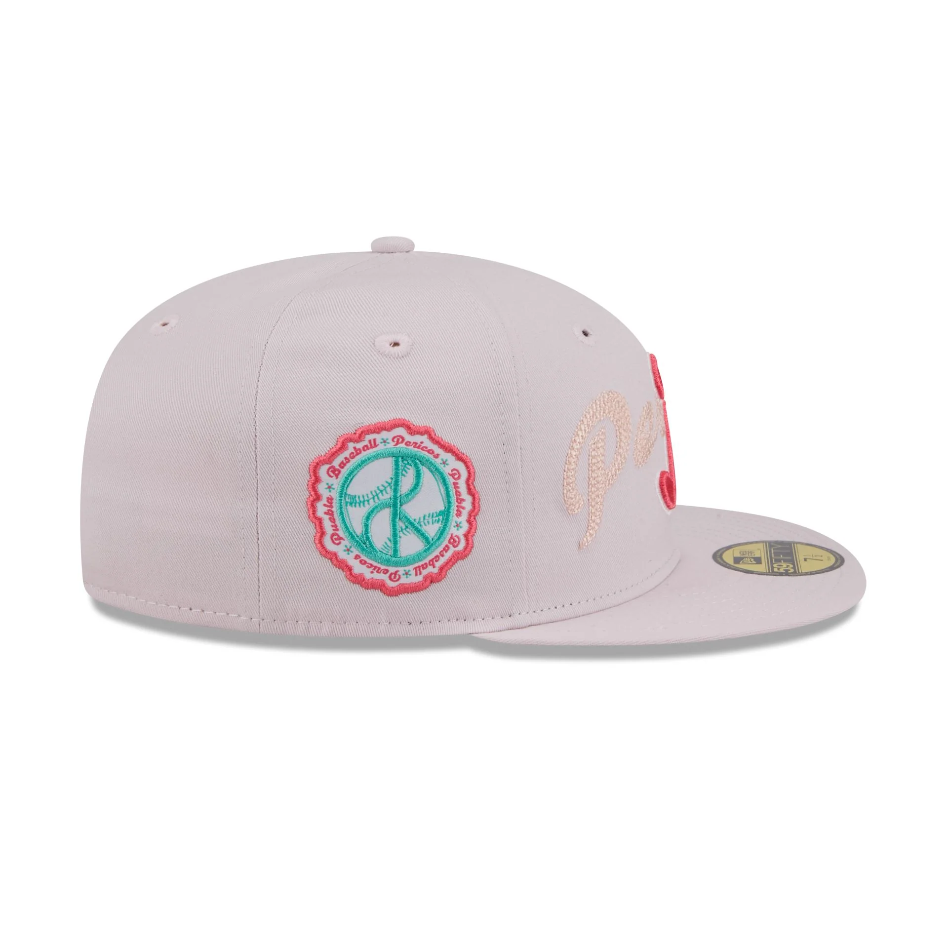 Pericos de Puebla Stacked Wordmark 59FIFTY Fitted Hat - Image 4