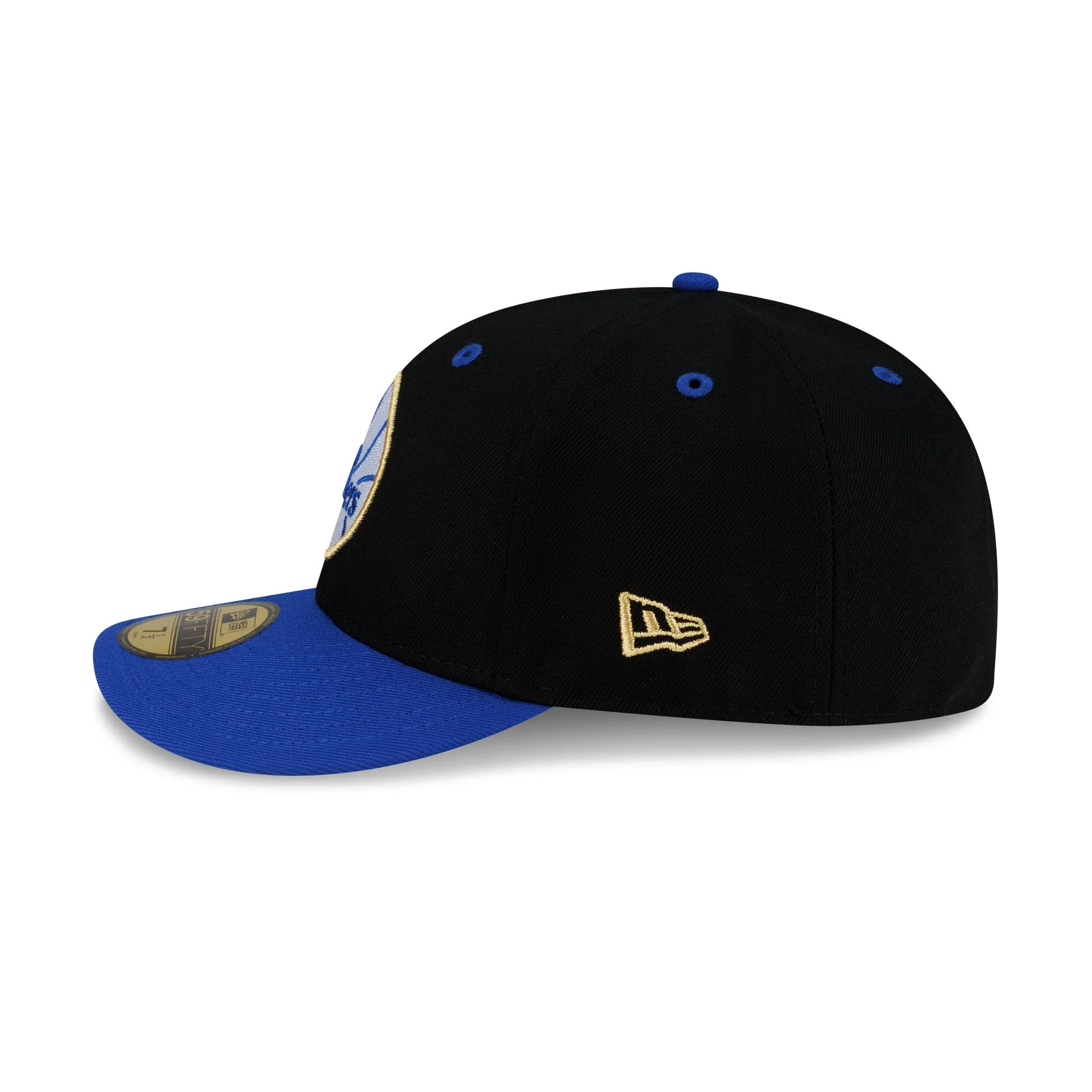 Philadelphia 76ers 1983 Finals Black & Gold 59FIFTY Fitted Hat - Image 5
