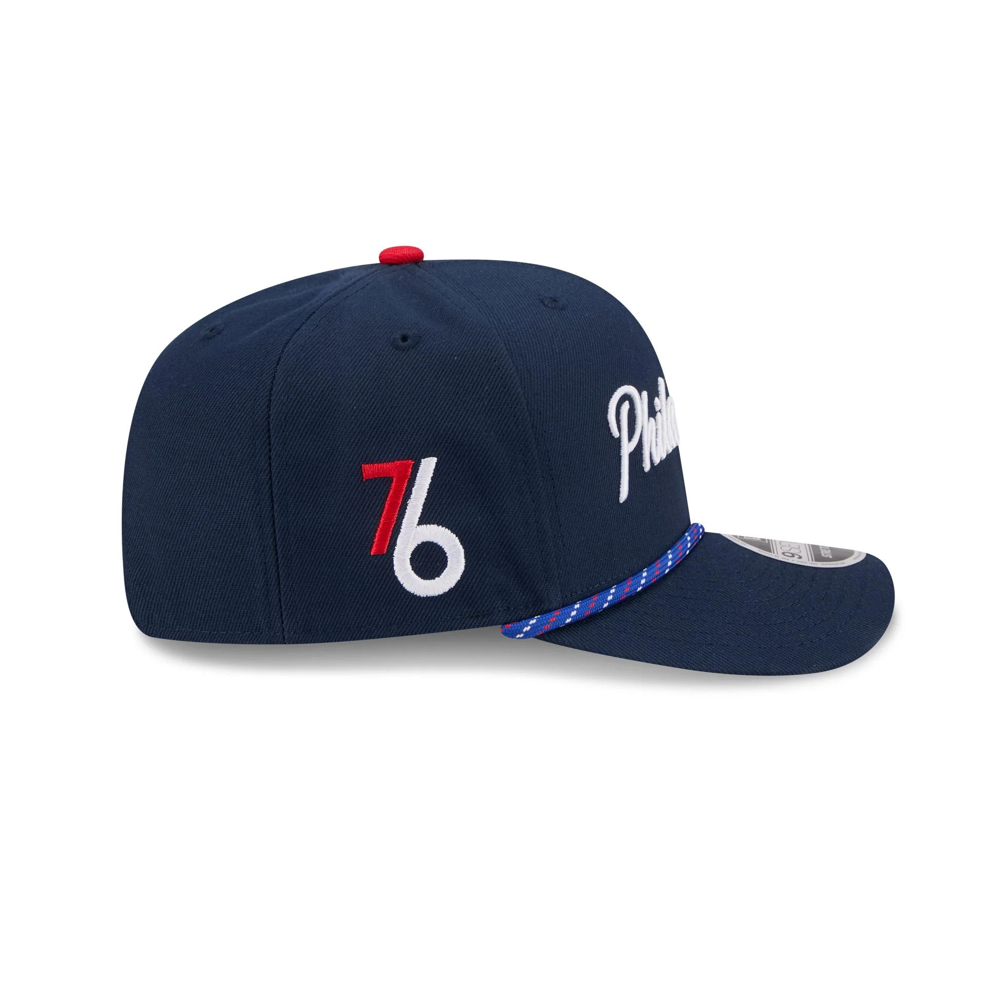 Philadelphia 76ers 2025 City Edition 9SEVENTY Stretch-Snap Hat - Image 4