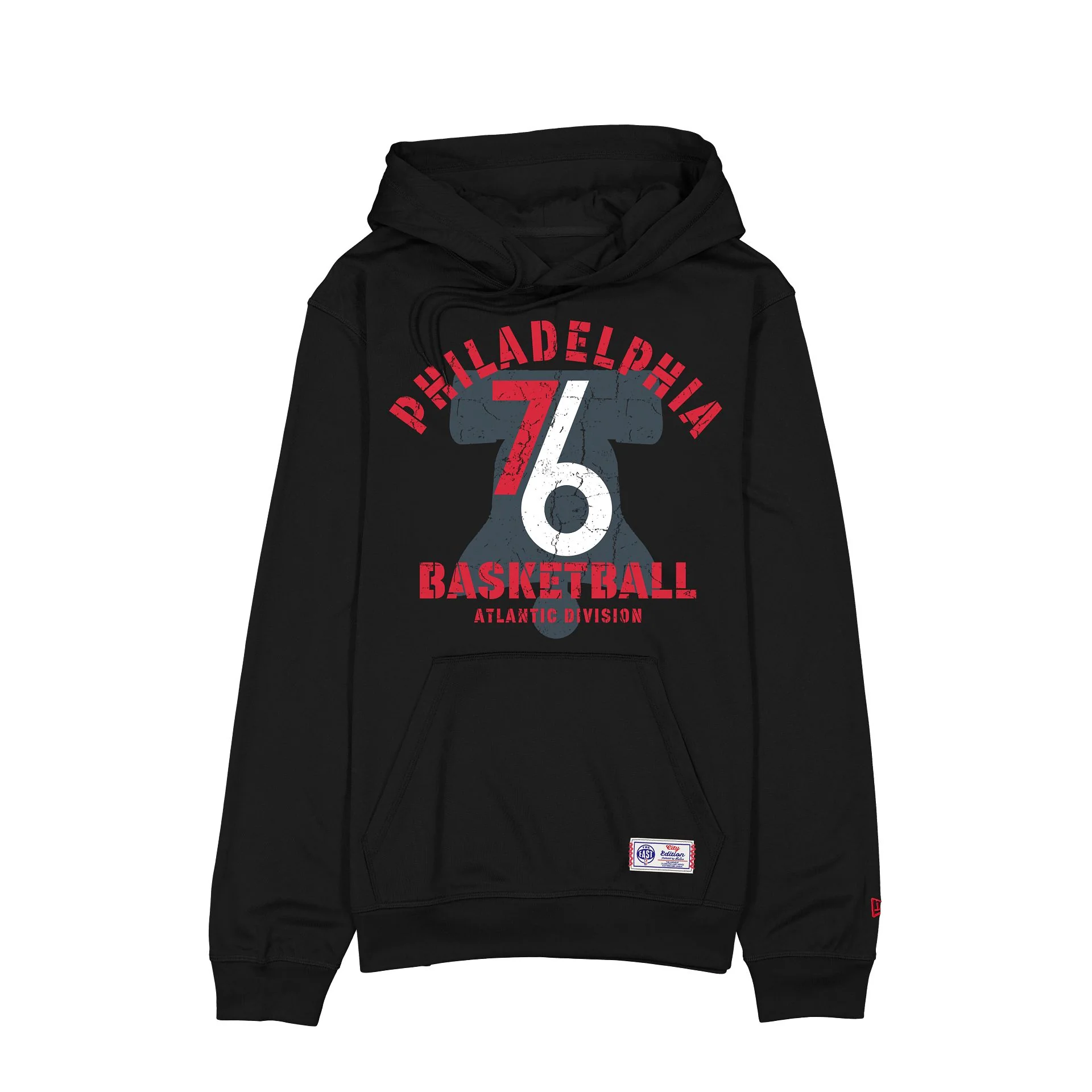 Philadelphia 76ers 2025 City Edition Black Hoodie