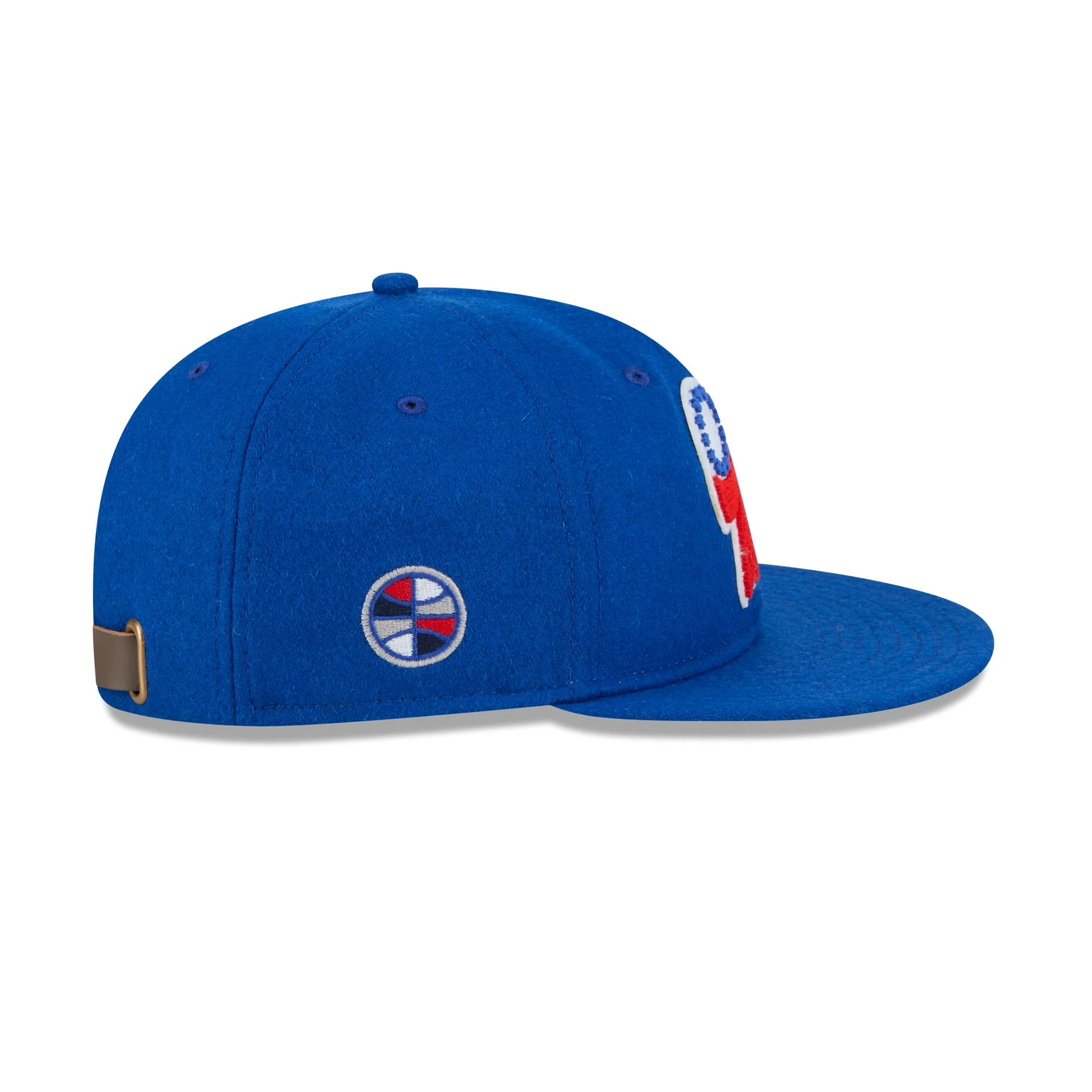 Philadelphia 76ers Chenille Woven Retro Crown 9FIFTY Adjustable Hat - Image 4