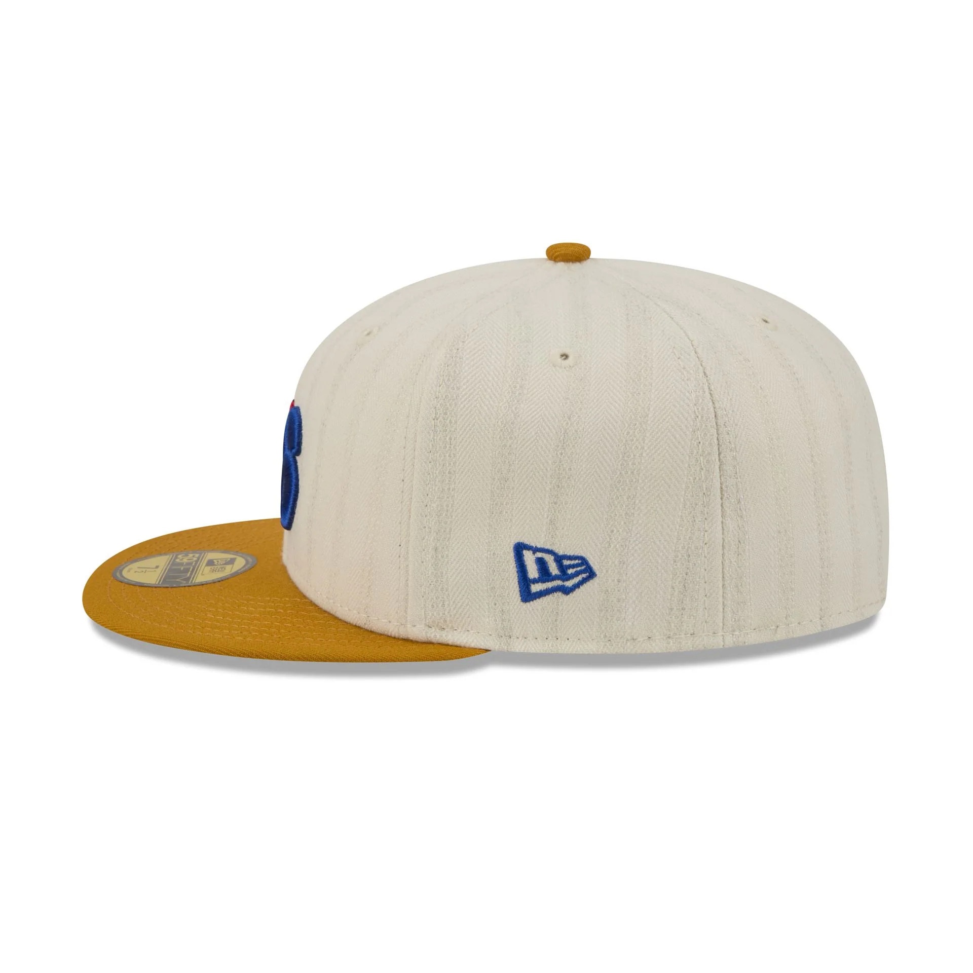 Philadelphia 76ers Chrome Herringbone 59FIFTY Fitted Hat - Image 5