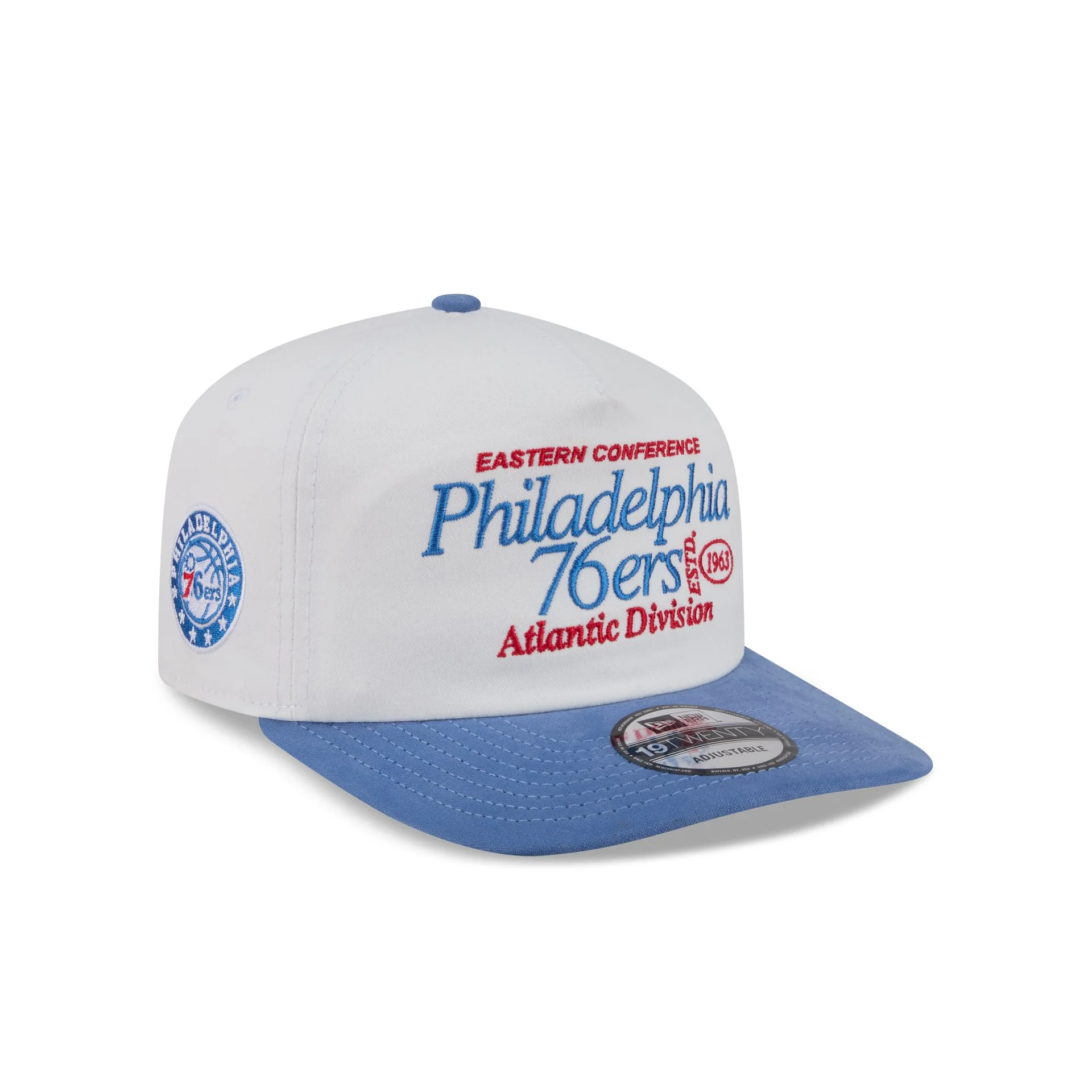 Philadelphia 76ers Conference Script 19TWENTY Snapback Hat