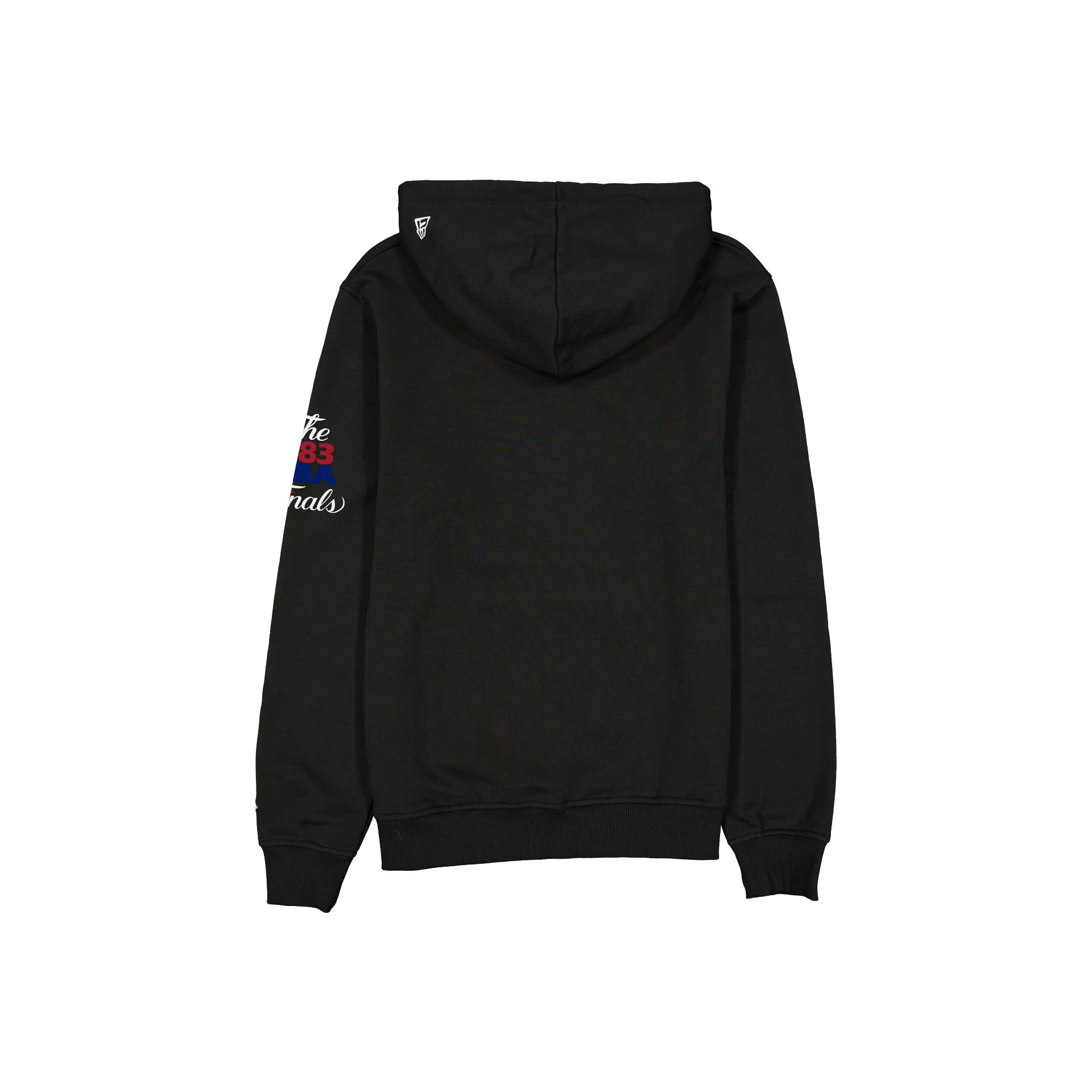 Philadelphia 76ers Hardwood Classics 1983 Champions Black Hoodie - Image 2