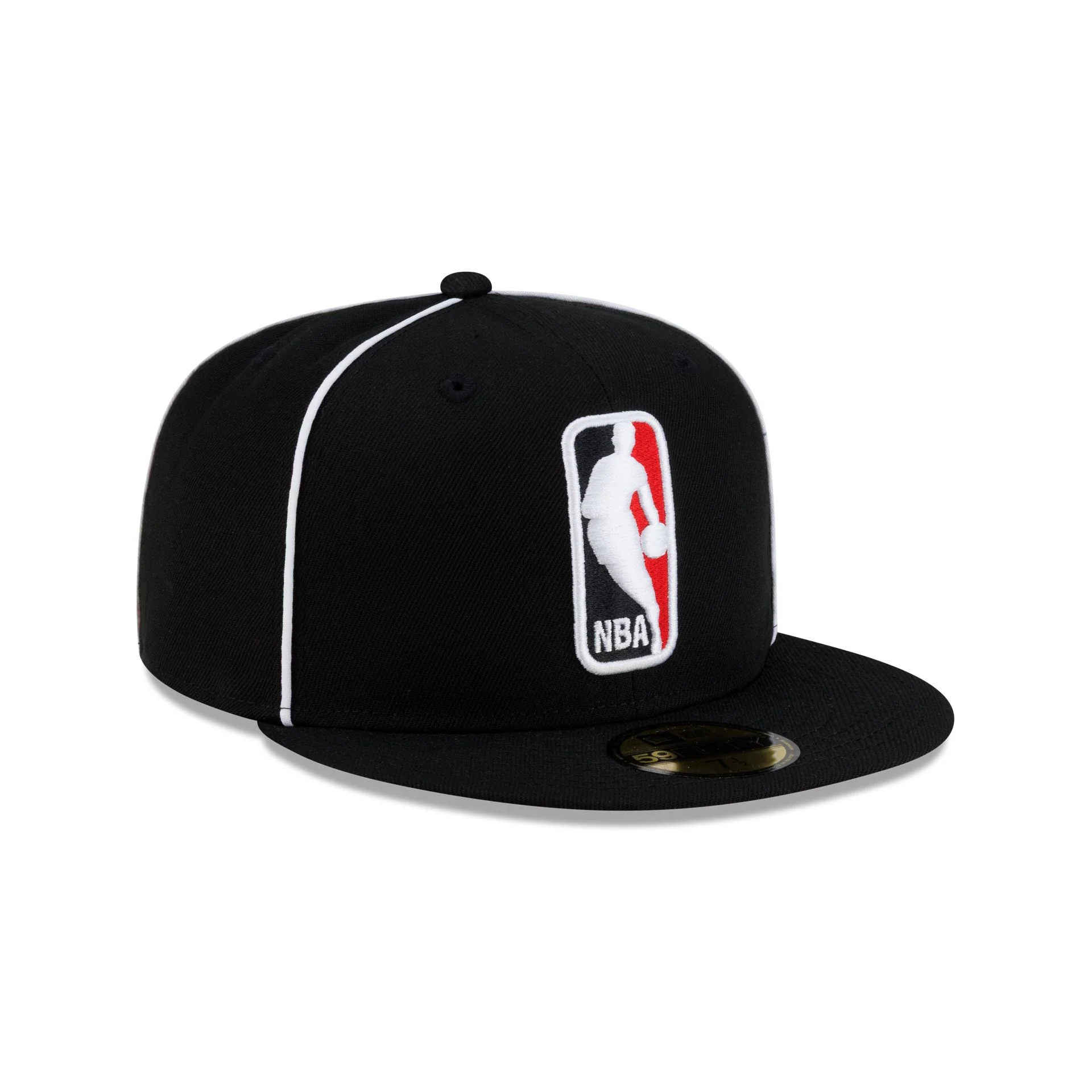 Philadelphia 76ers Hardwood Classics 2000s Piping 59FIFTY Fitted Hat - Image 3