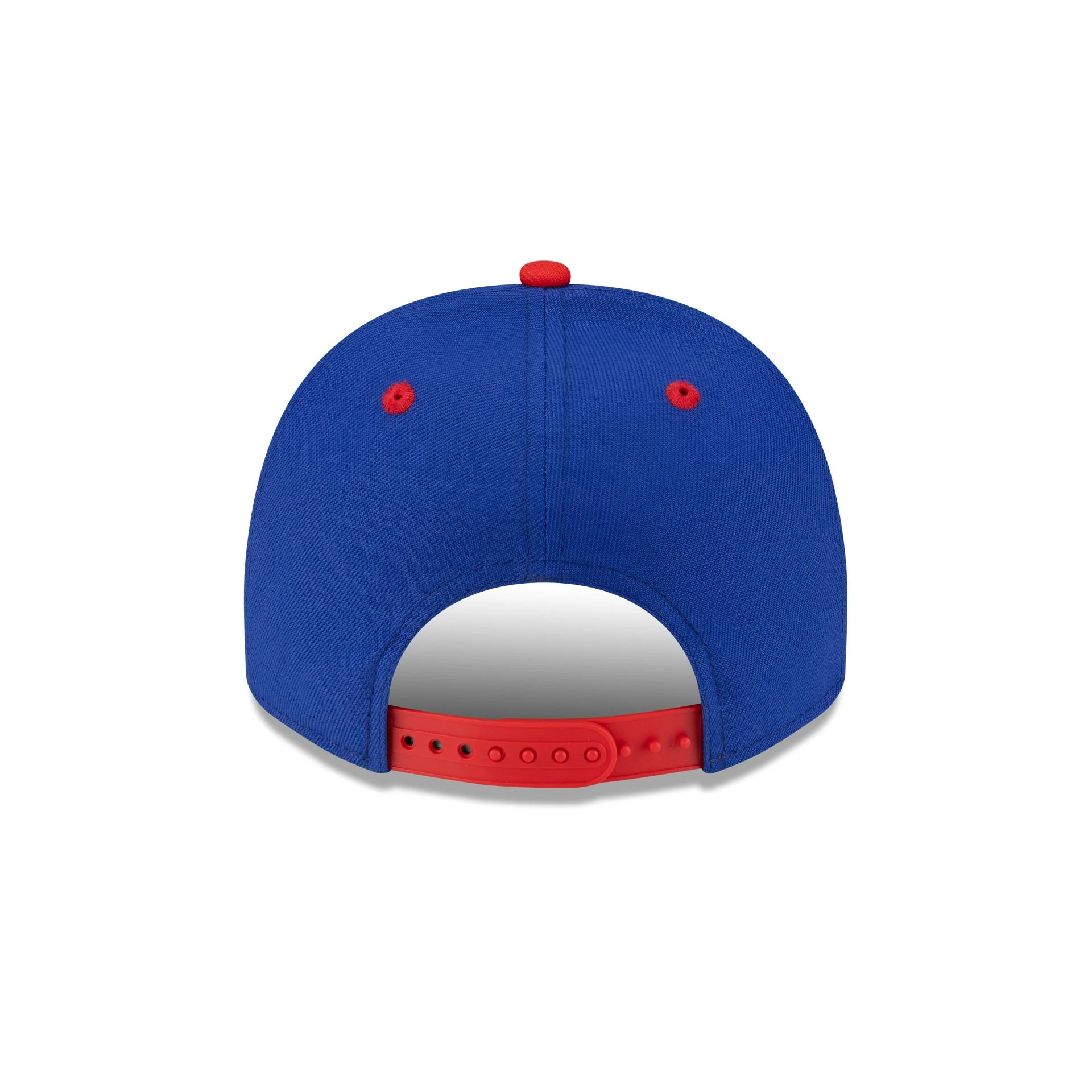 Philadelphia 76ers Hardwood Classics 80s Two Tone 9FIFTY A-Frame Snapback Hat - Image 6