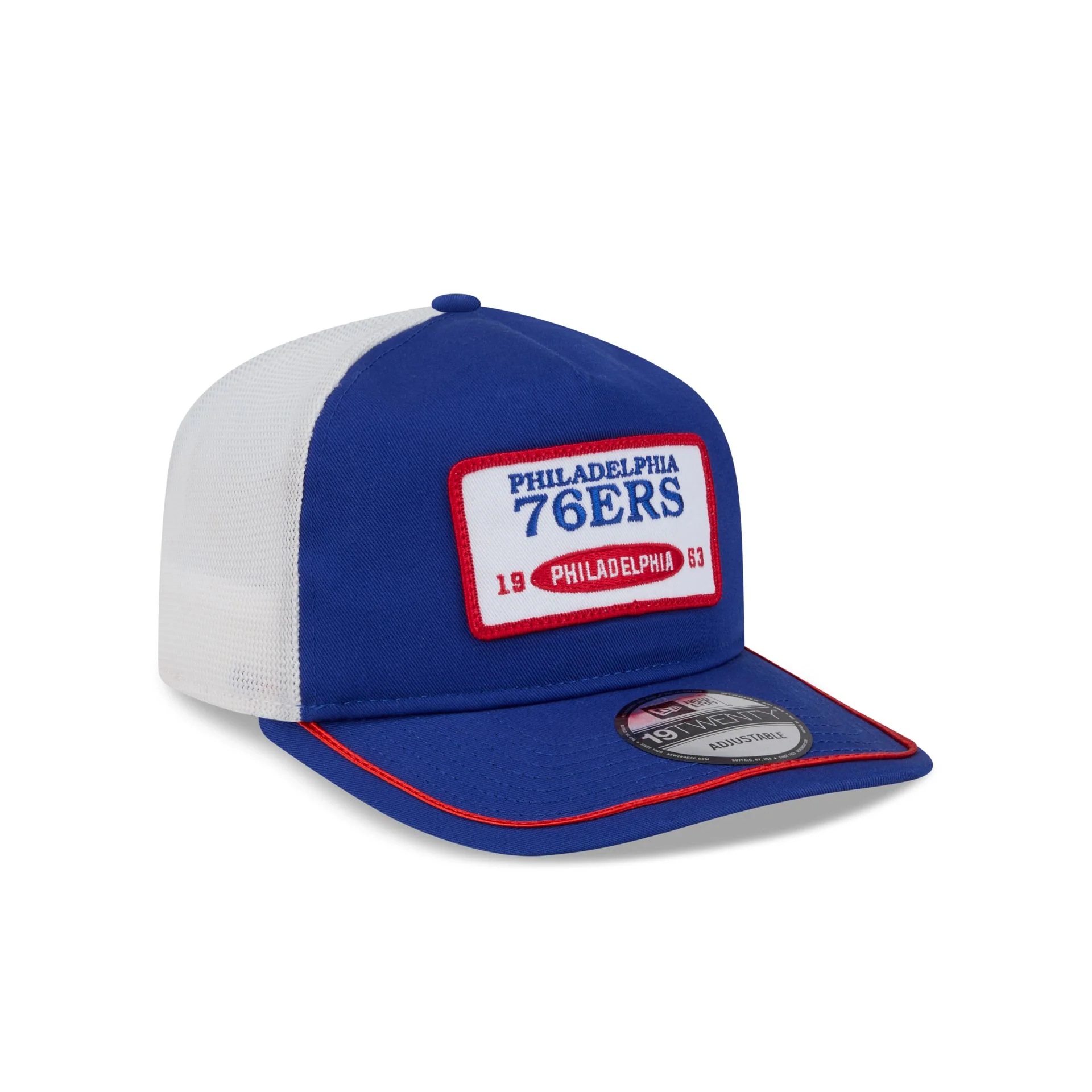 Philadelphia 76ers Patch 19TWENTY Trucker Hat - Image 3