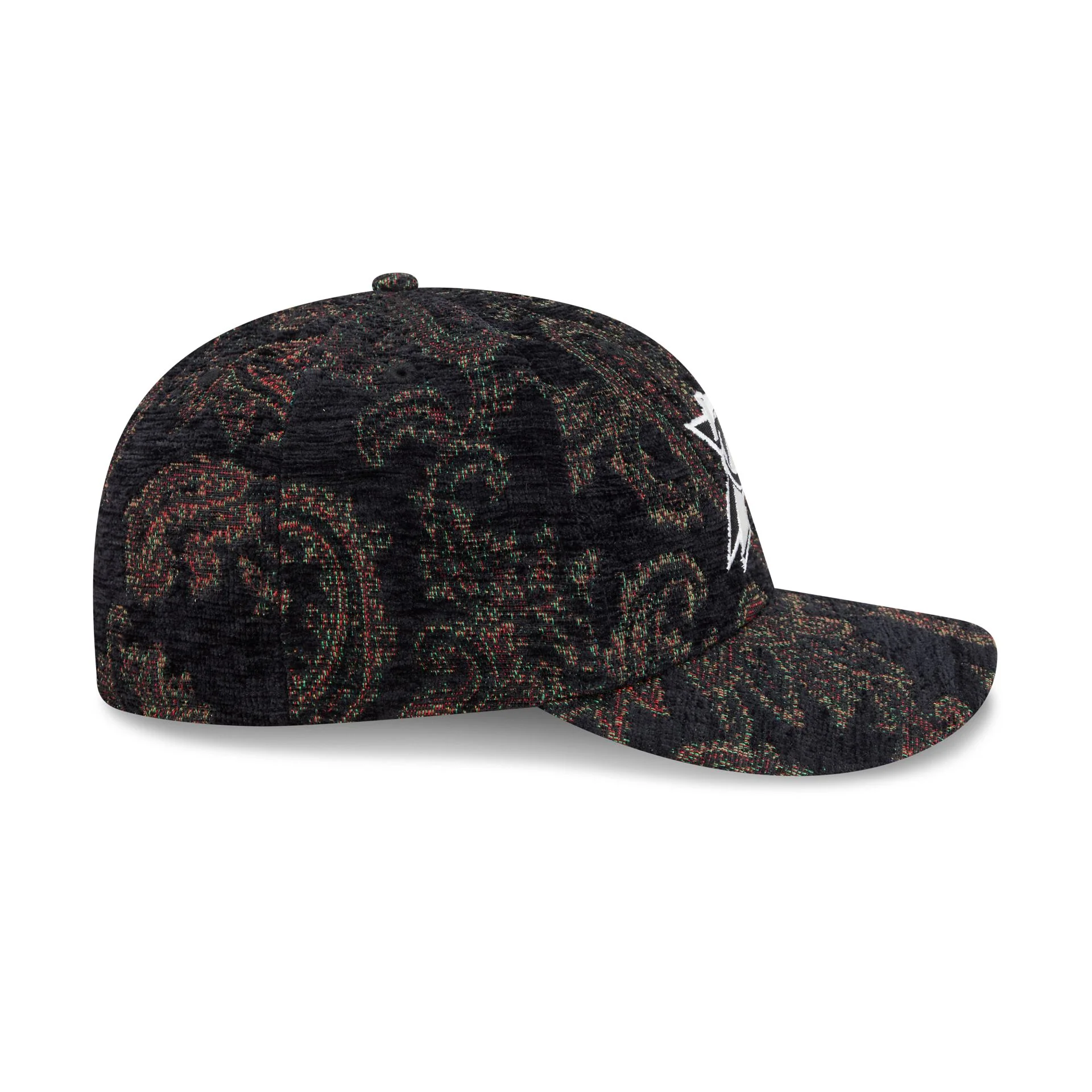 Philadelphia 76ers Three Looms Jacquard Chenille 59FIFTY Fitted Hat - Image 5