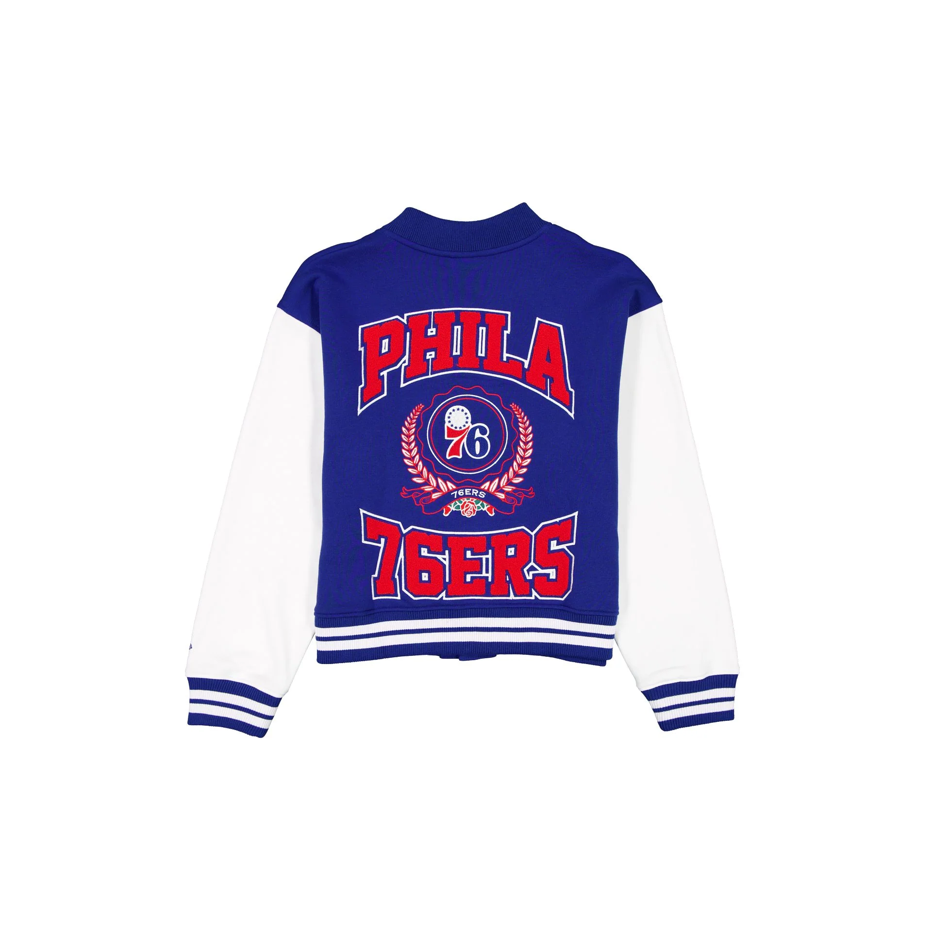 Philadelphia 76ers Throwback Prep Women's Jacket - Image 2