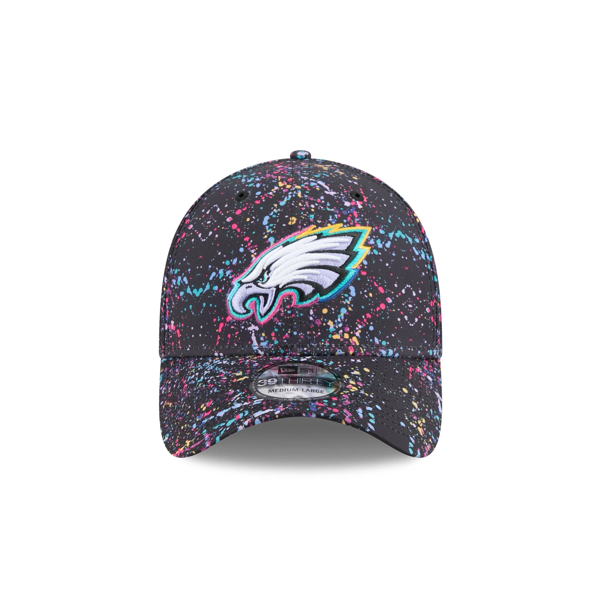 Philadelphia Eagles 2025 Crucial Catch 39THIRTY Stretch Fit Hat - Image 2