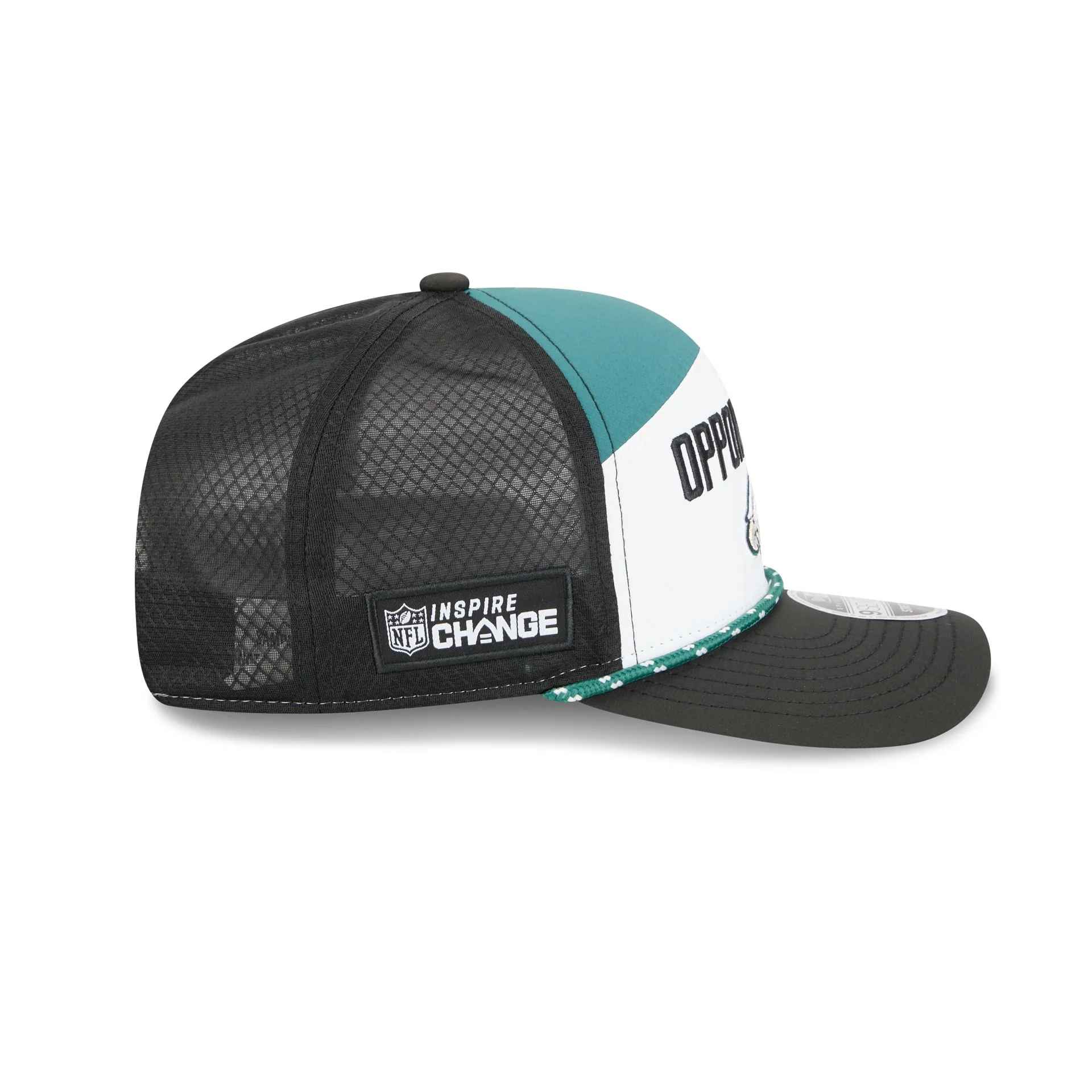 Philadelphia Eagles 2025 Inspire Change Split Panel 9SEVENTY Trucker Hat - Image 5