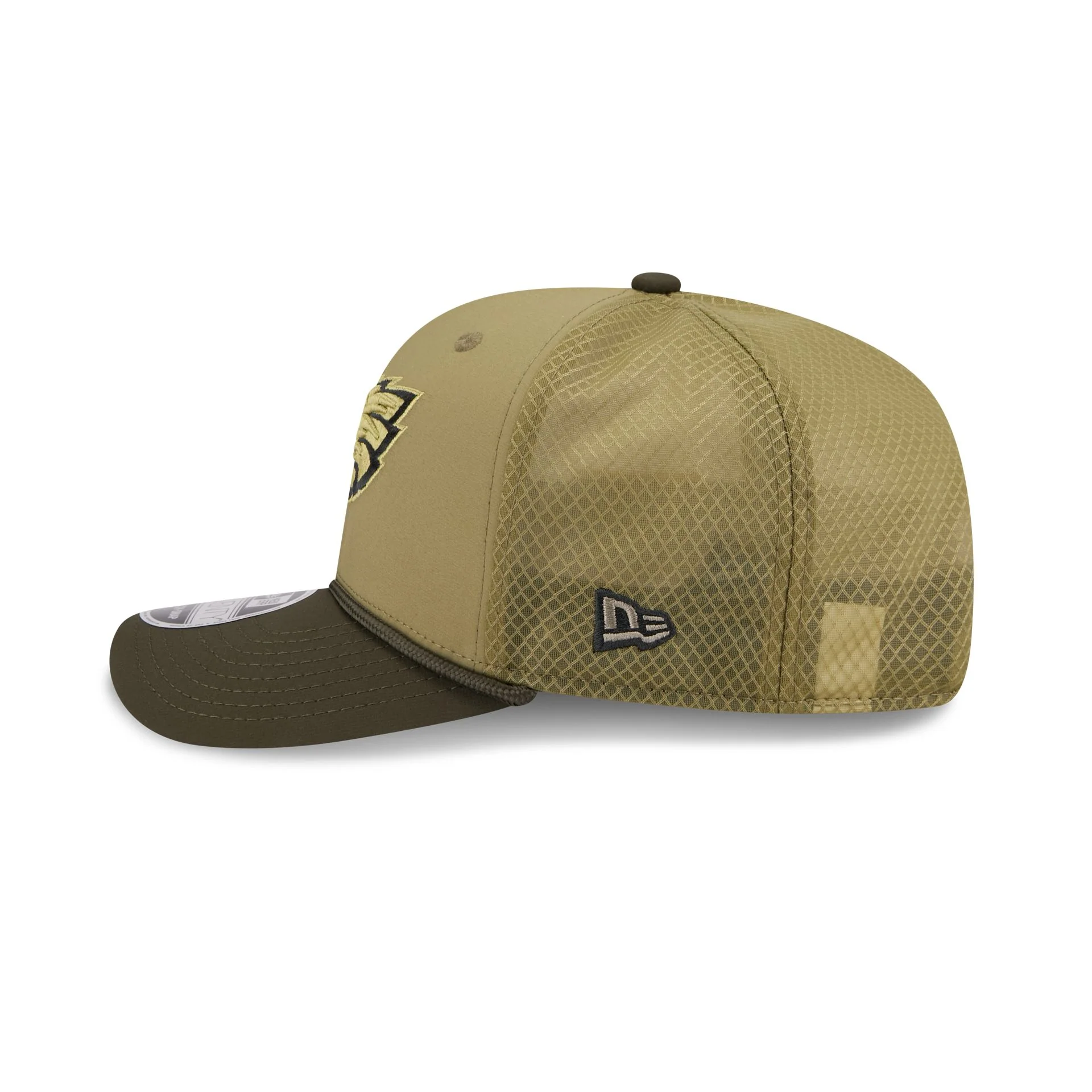 Philadelphia Eagles 2025 Salute to Service 9SEVENTY Trucker Hat - Image 5