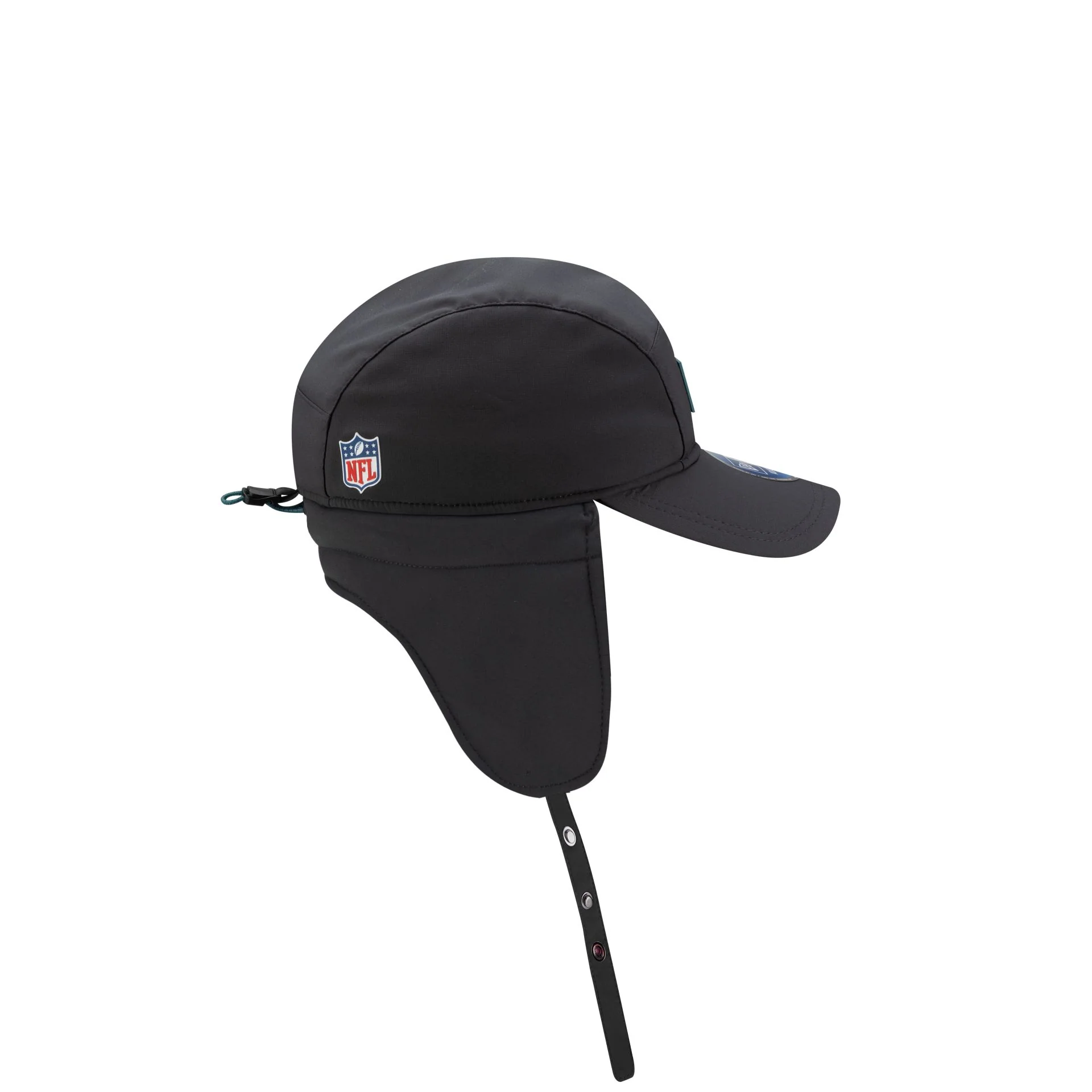 Philadelphia Eagles 2025 Sideline Cold Weather Steel Clouds Runner Dogear Adjustable Hat - Image 14