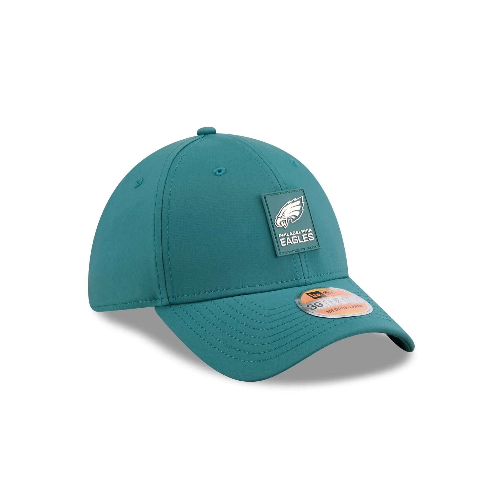 Philadelphia Eagles 2025 Sideline Hot Weather 39THIRTY Stretch Fit Hat - Image 3